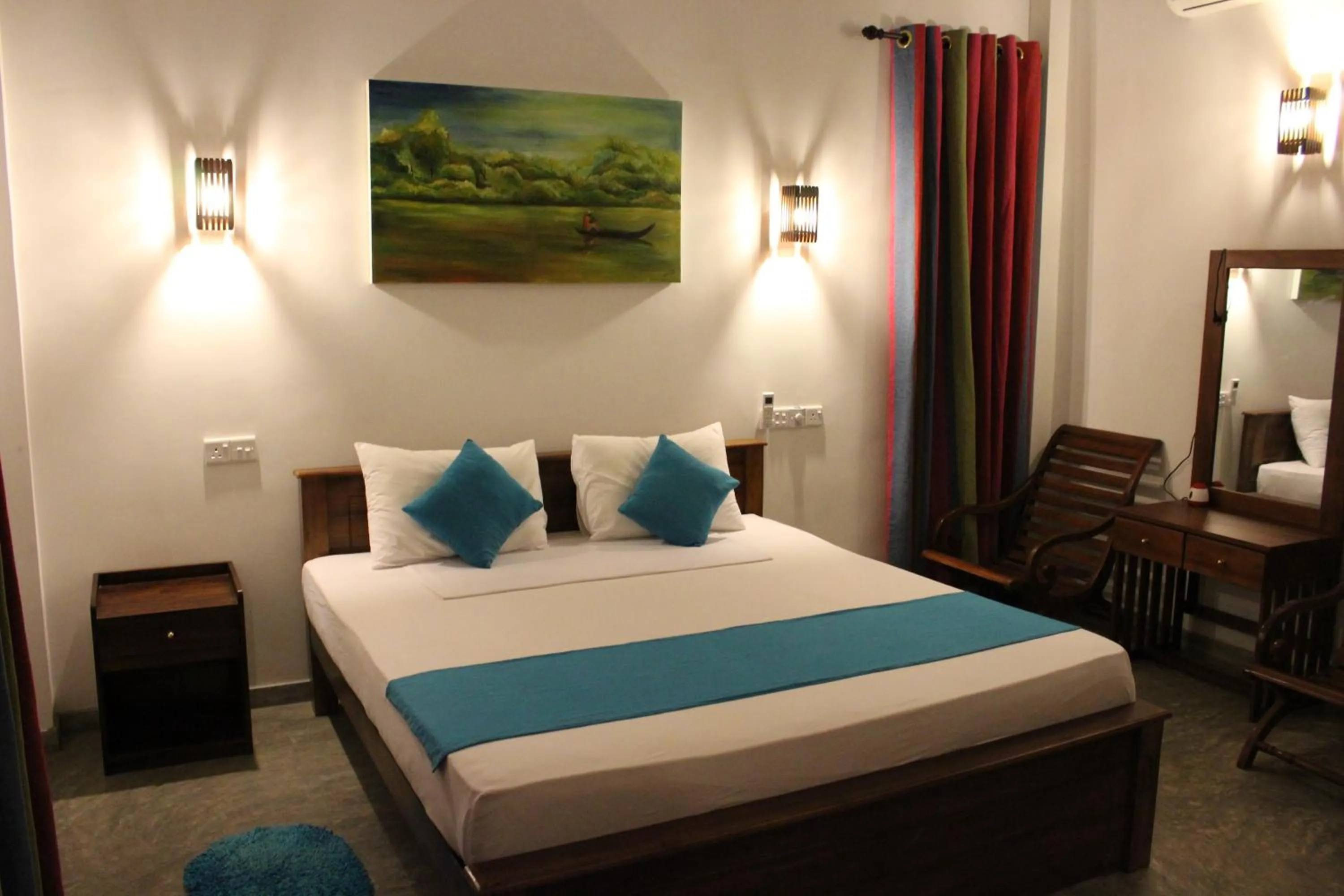 Photo of the whole room, Bed in Santori Unawatuna