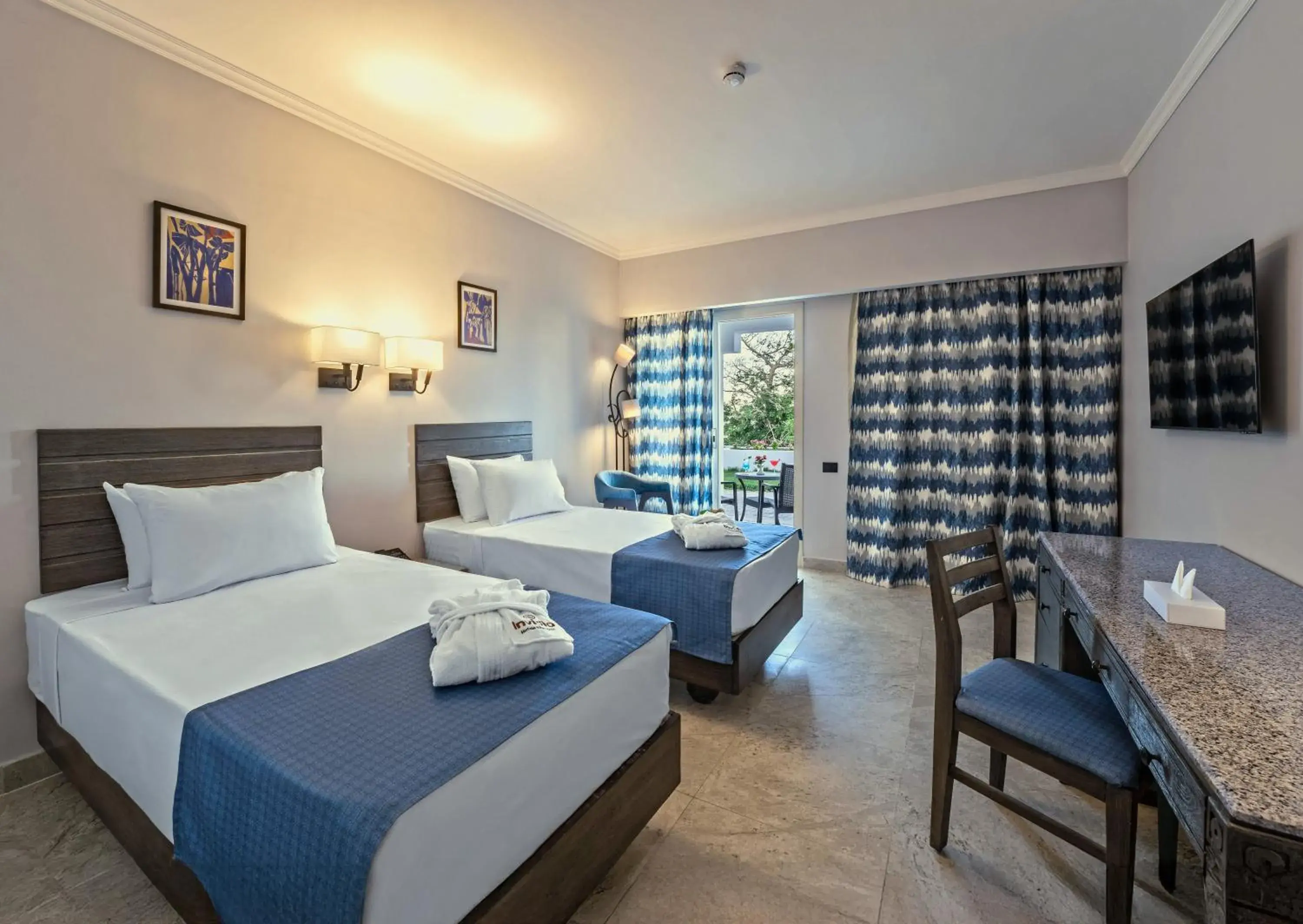 Double or Twin Room with Garden View in Invidia Coral Beach Tiran Double or Twin Room with Garden View in Invidia Coral Beach Tiran