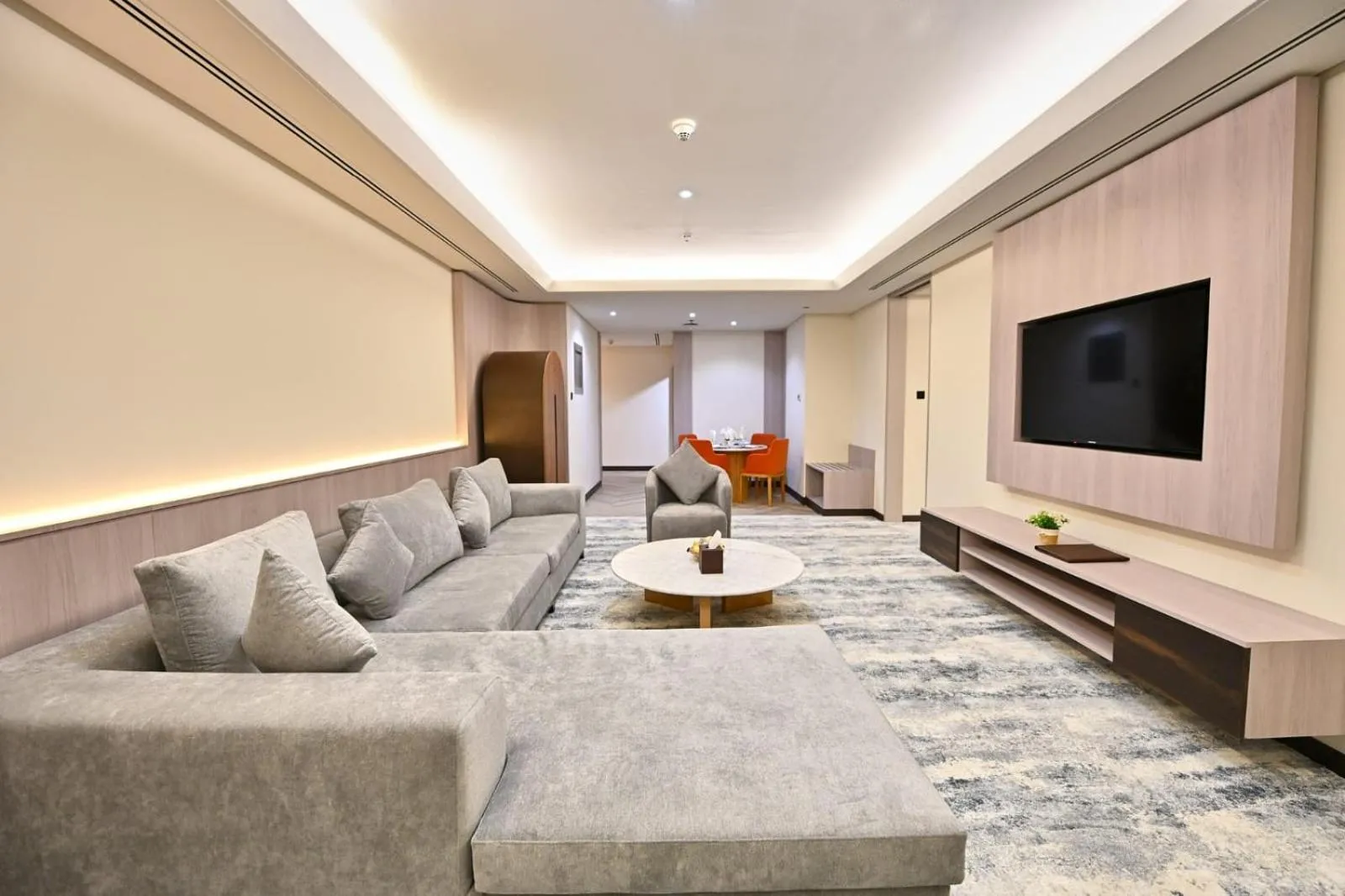 Living room in Pavilion Palace Hotel