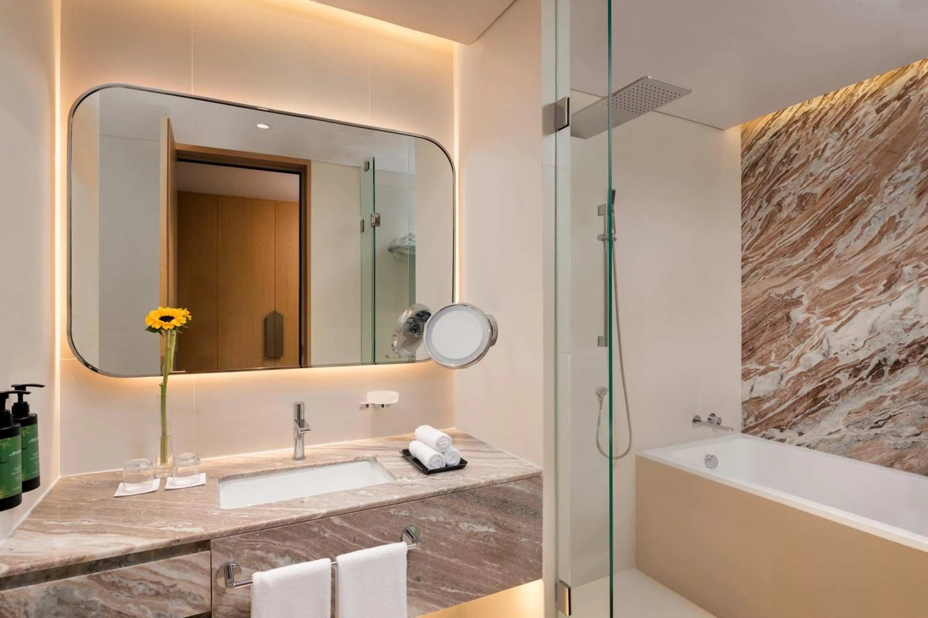Bathroom in voco Muscat Al Mouj by IHG