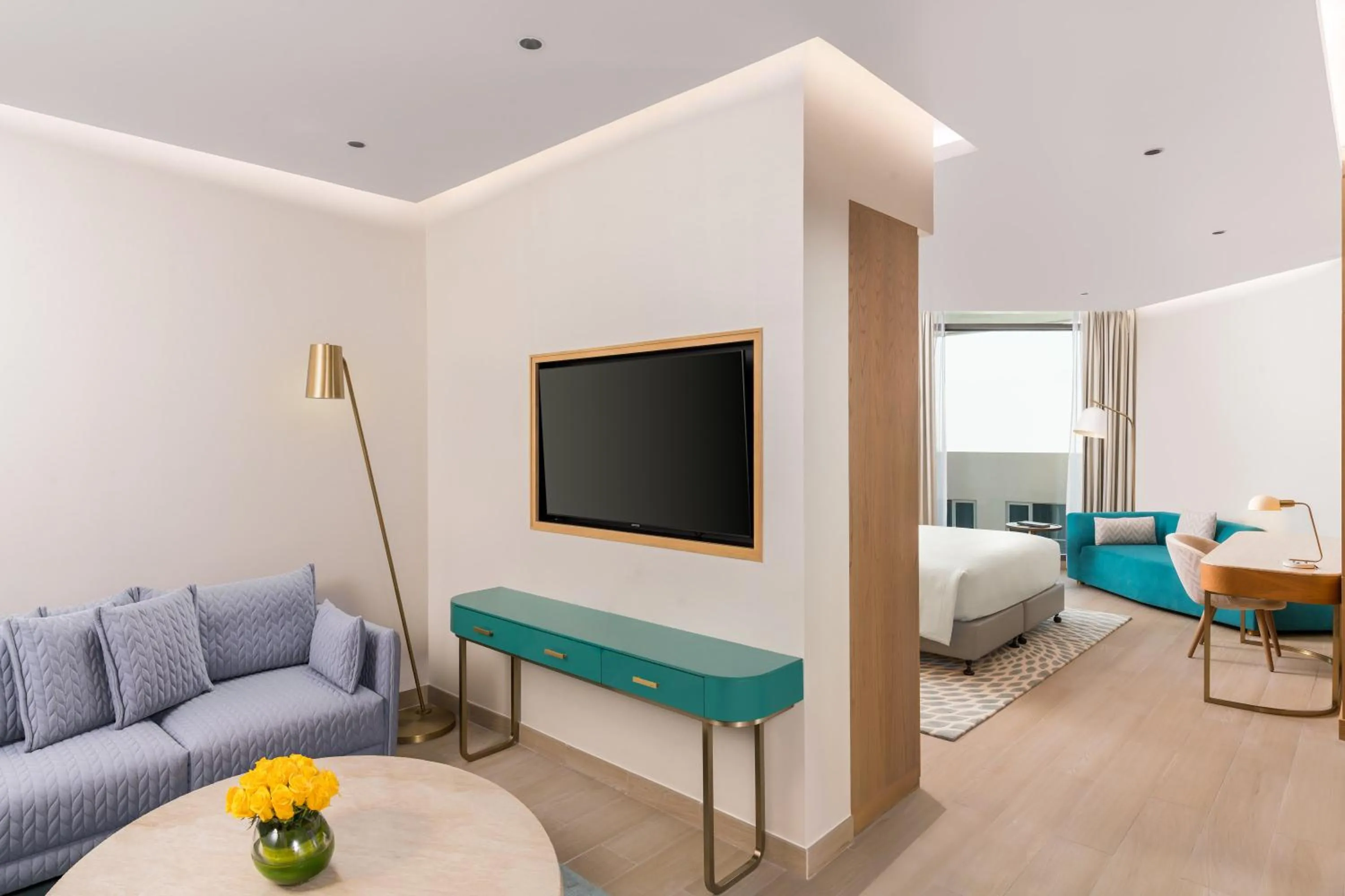 Photo of the whole room, Bed in voco Muscat Al Mouj by IHG