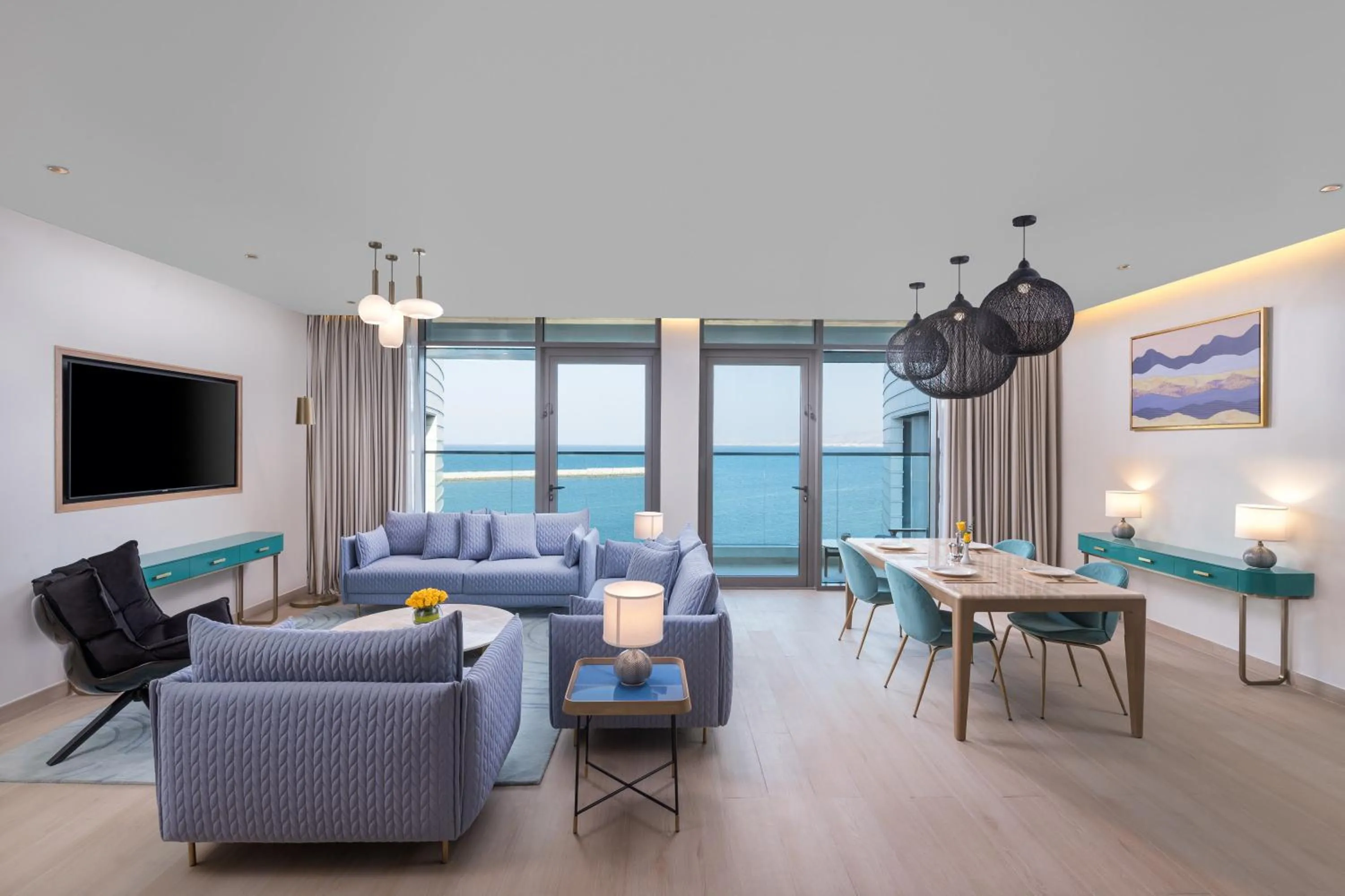 Bedroom in voco Muscat Al Mouj by IHG
