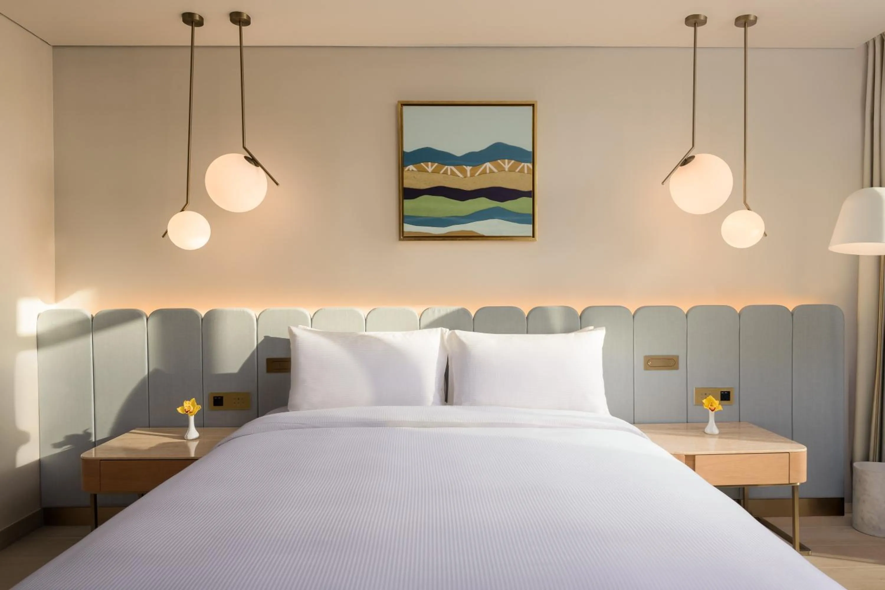 Bedroom, Bed in voco Muscat Al Mouj by IHG