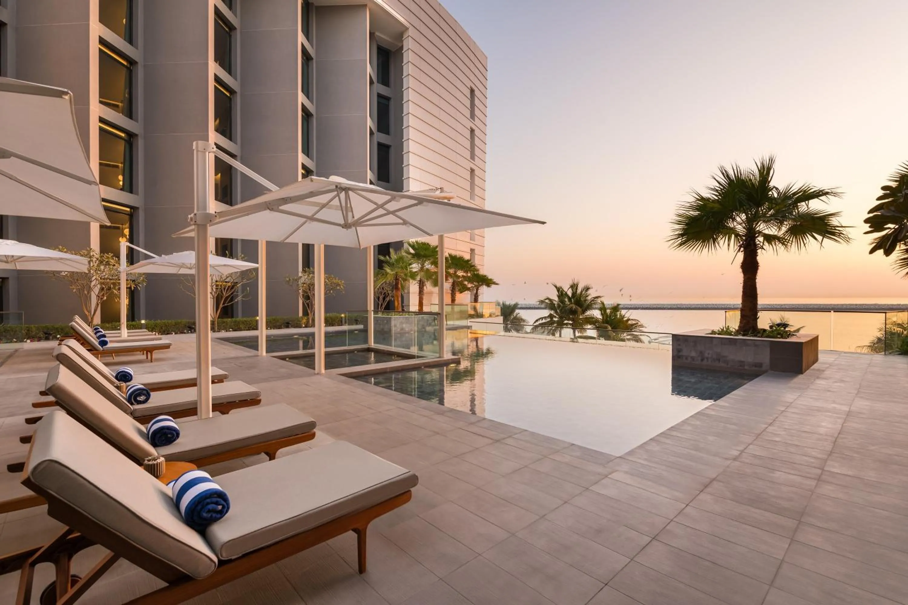Swimming pool in voco Muscat Al Mouj by IHG