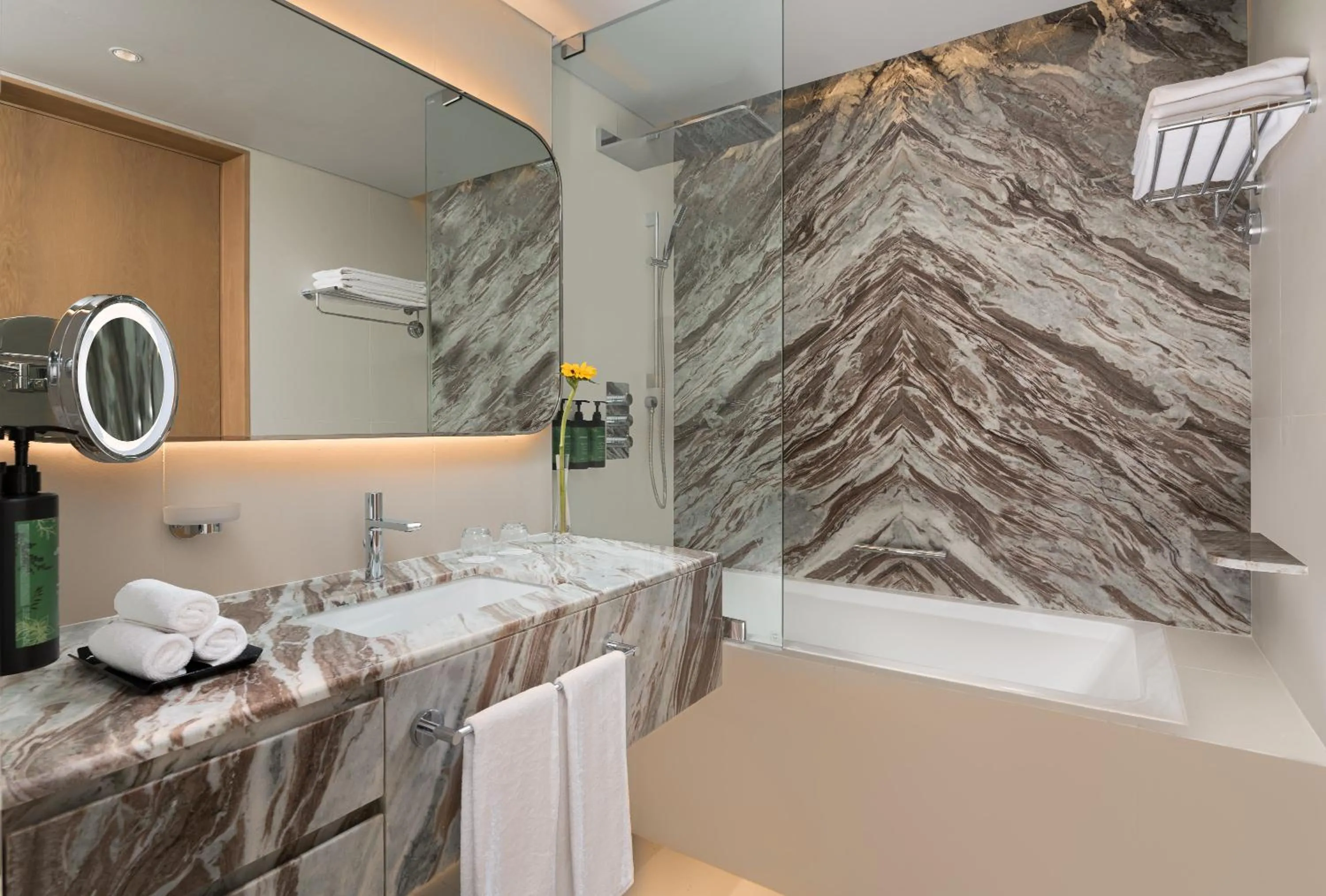 Bathroom in voco Muscat Al Mouj by IHG
