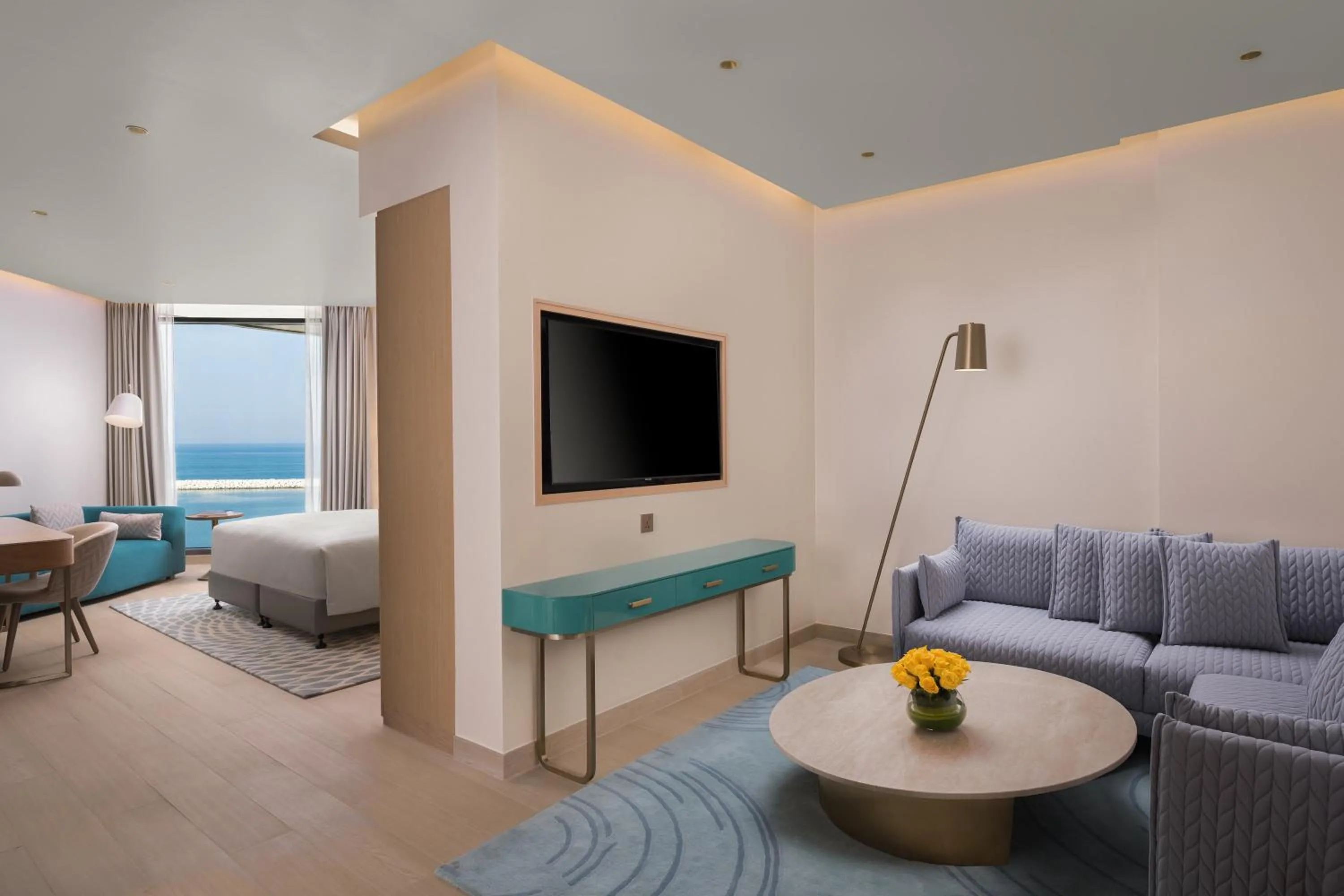 Bedroom in voco Muscat Al Mouj by IHG