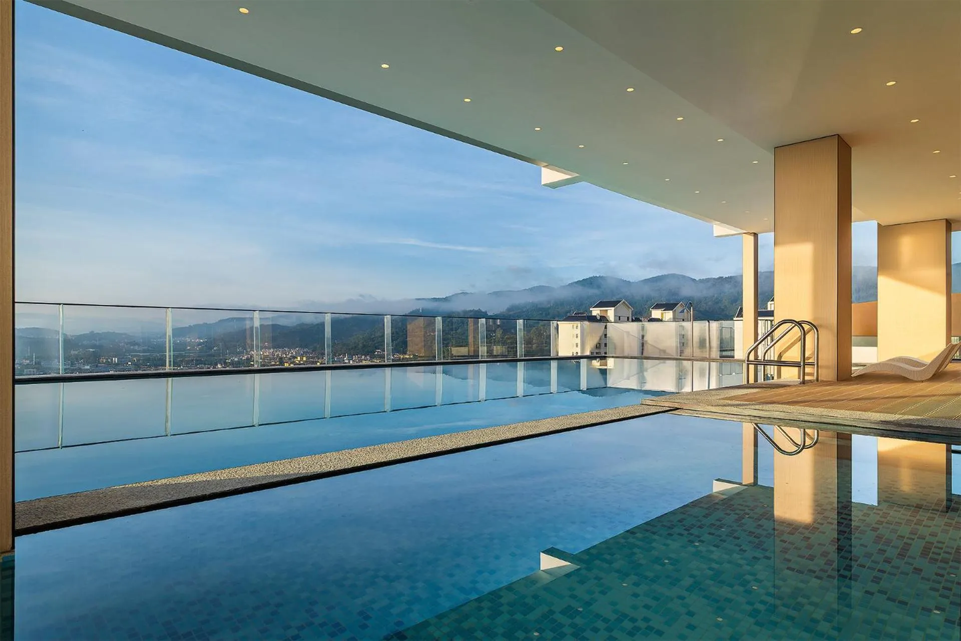 Swimming pool in Holiday Inn Express Kunming Yiliang Center by IHG