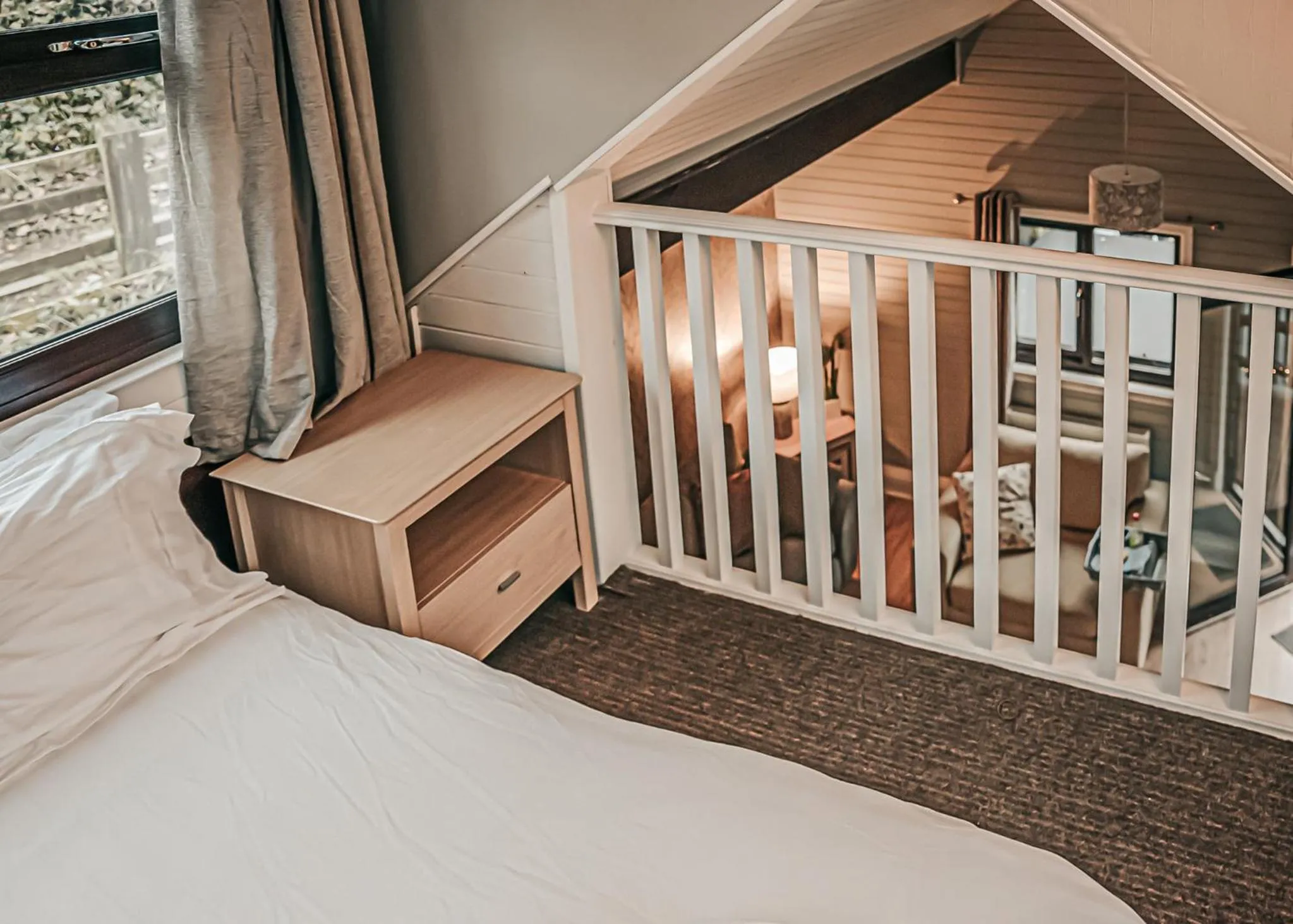 Property building, Bed in Herons Lake Retreat