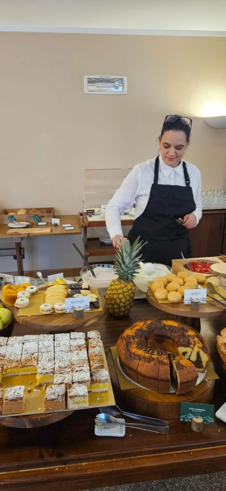 Breakfast in Hotel Bleis