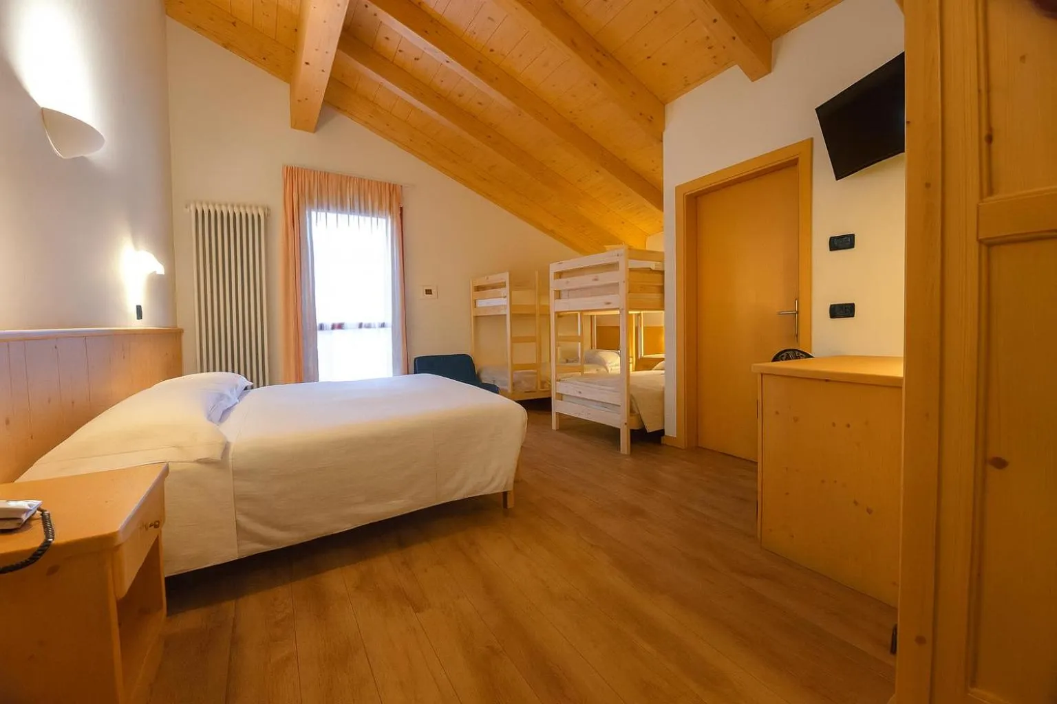 Bed in Hotel Bleis