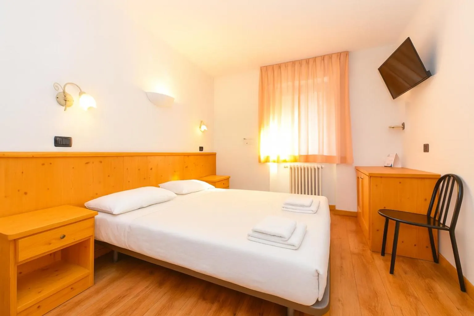 Bed in Hotel Bleis