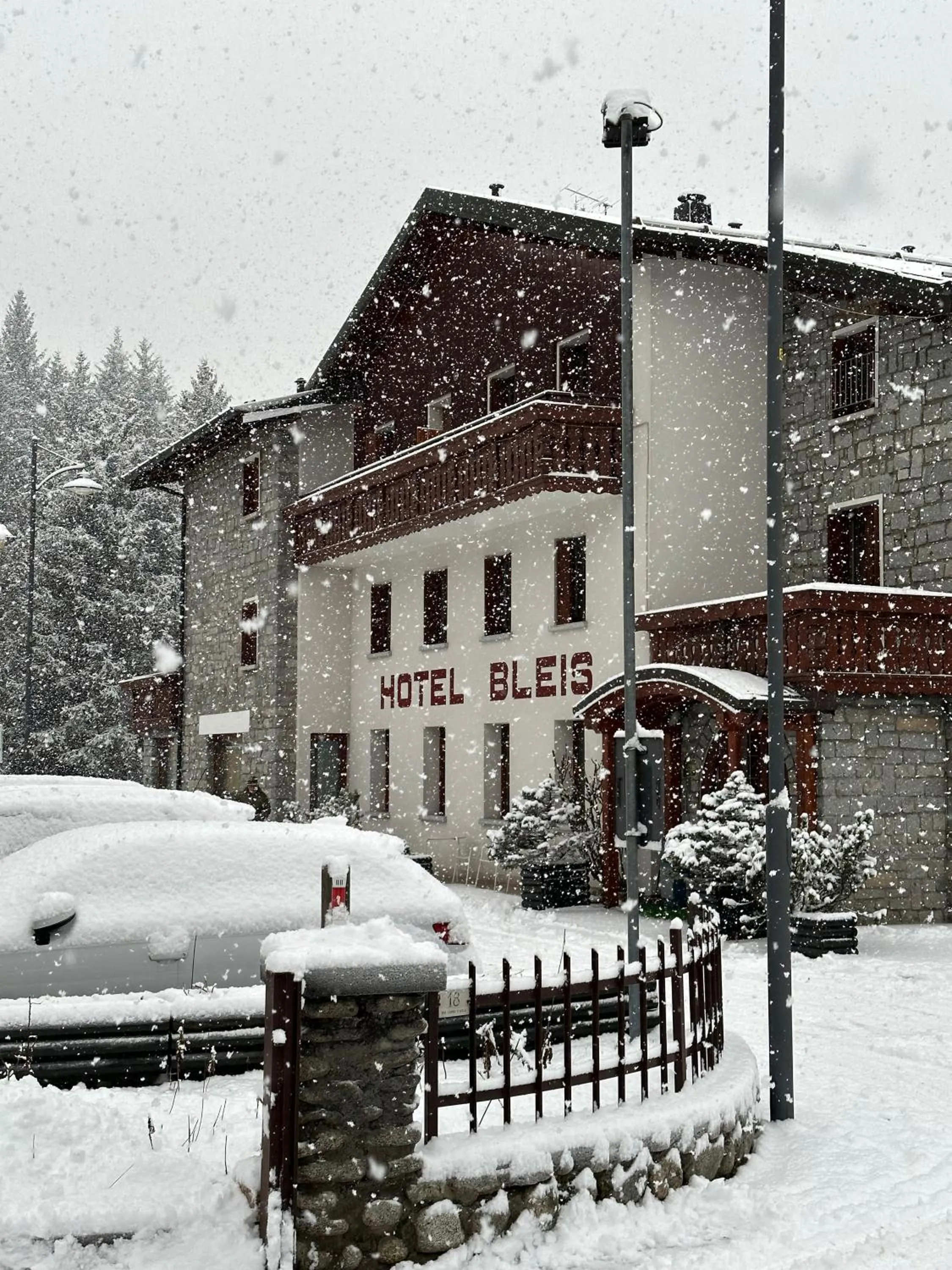 Property building in Hotel Bleis