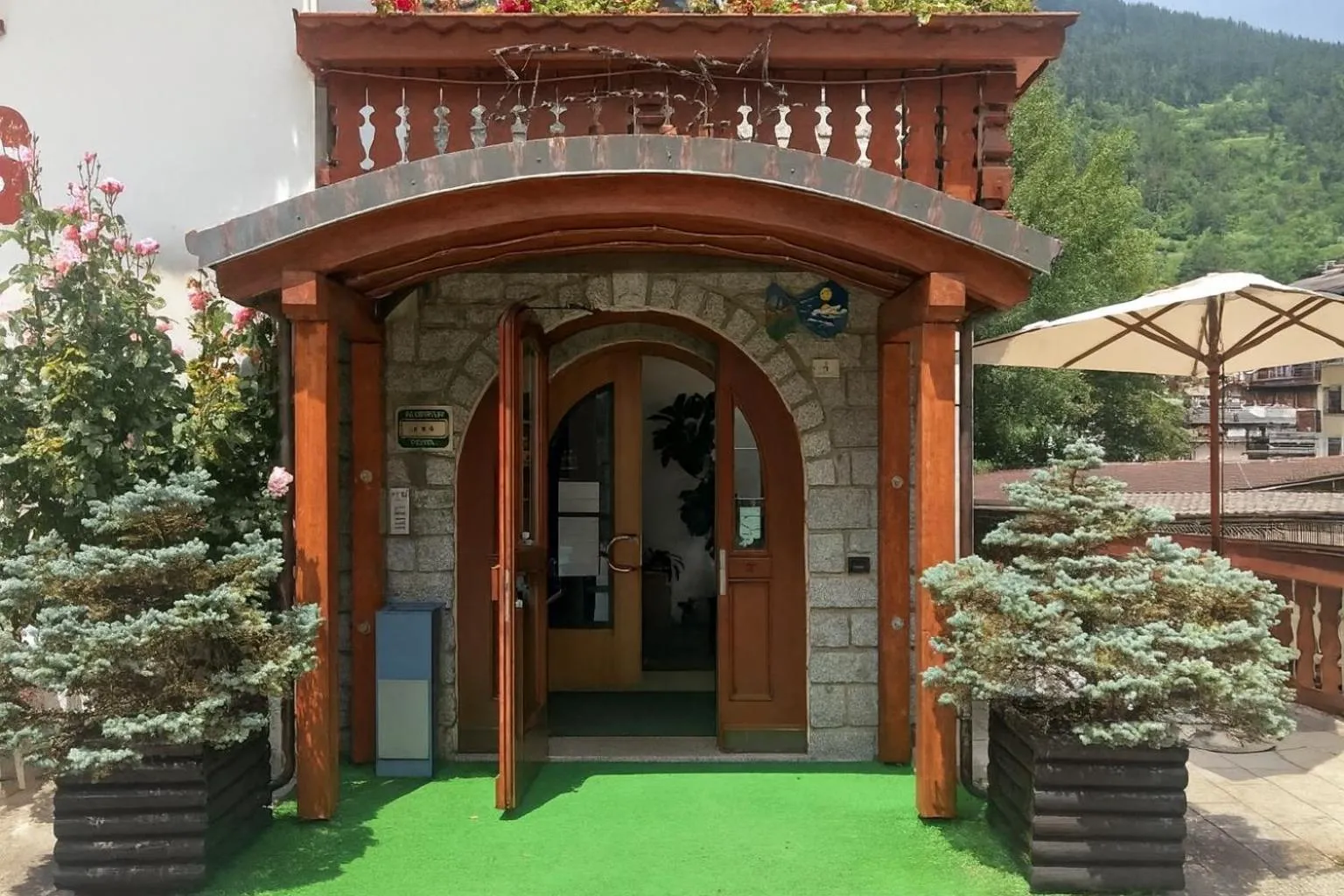 Property building in Hotel Bleis