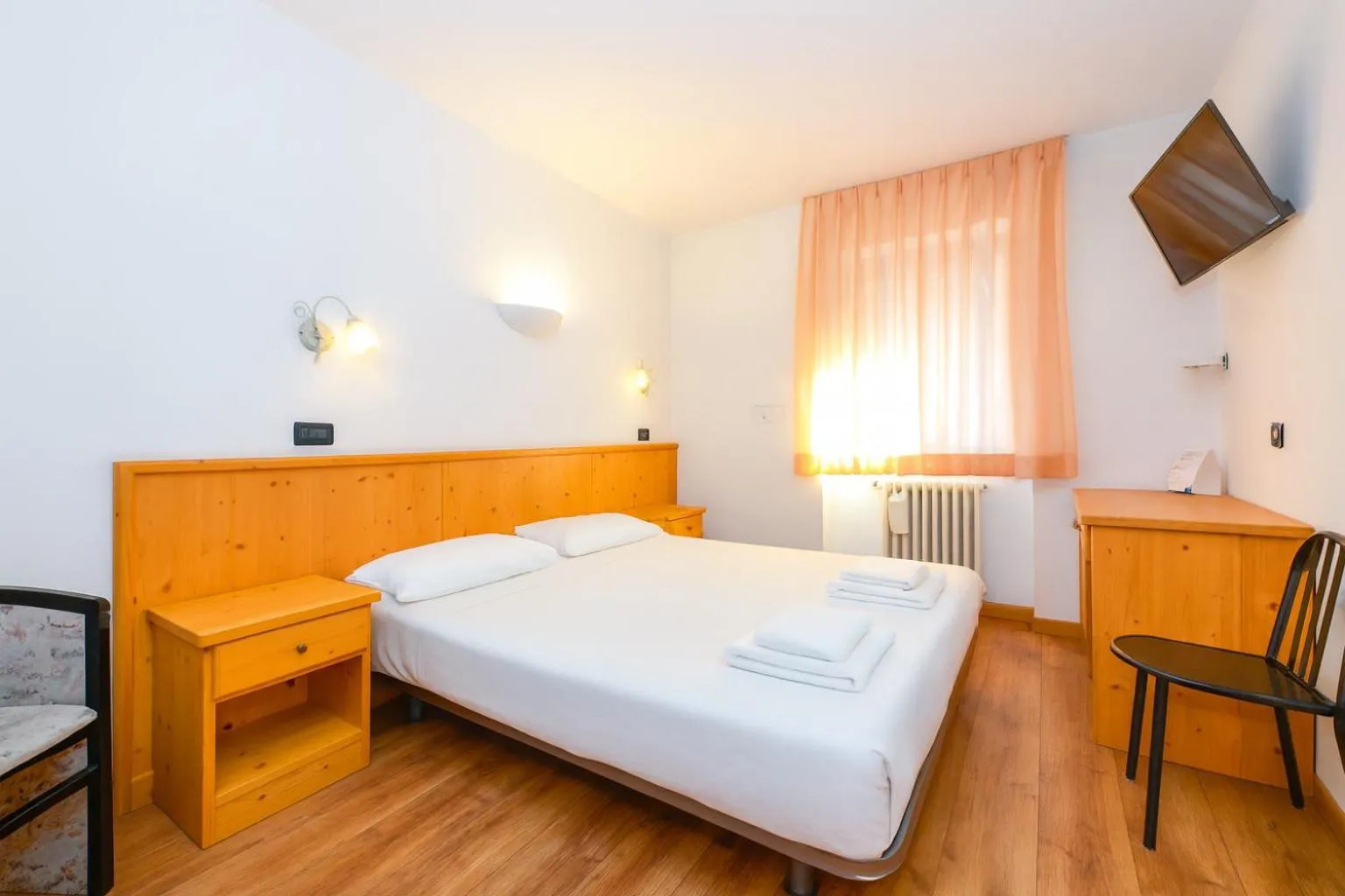 Bed in Hotel Bleis