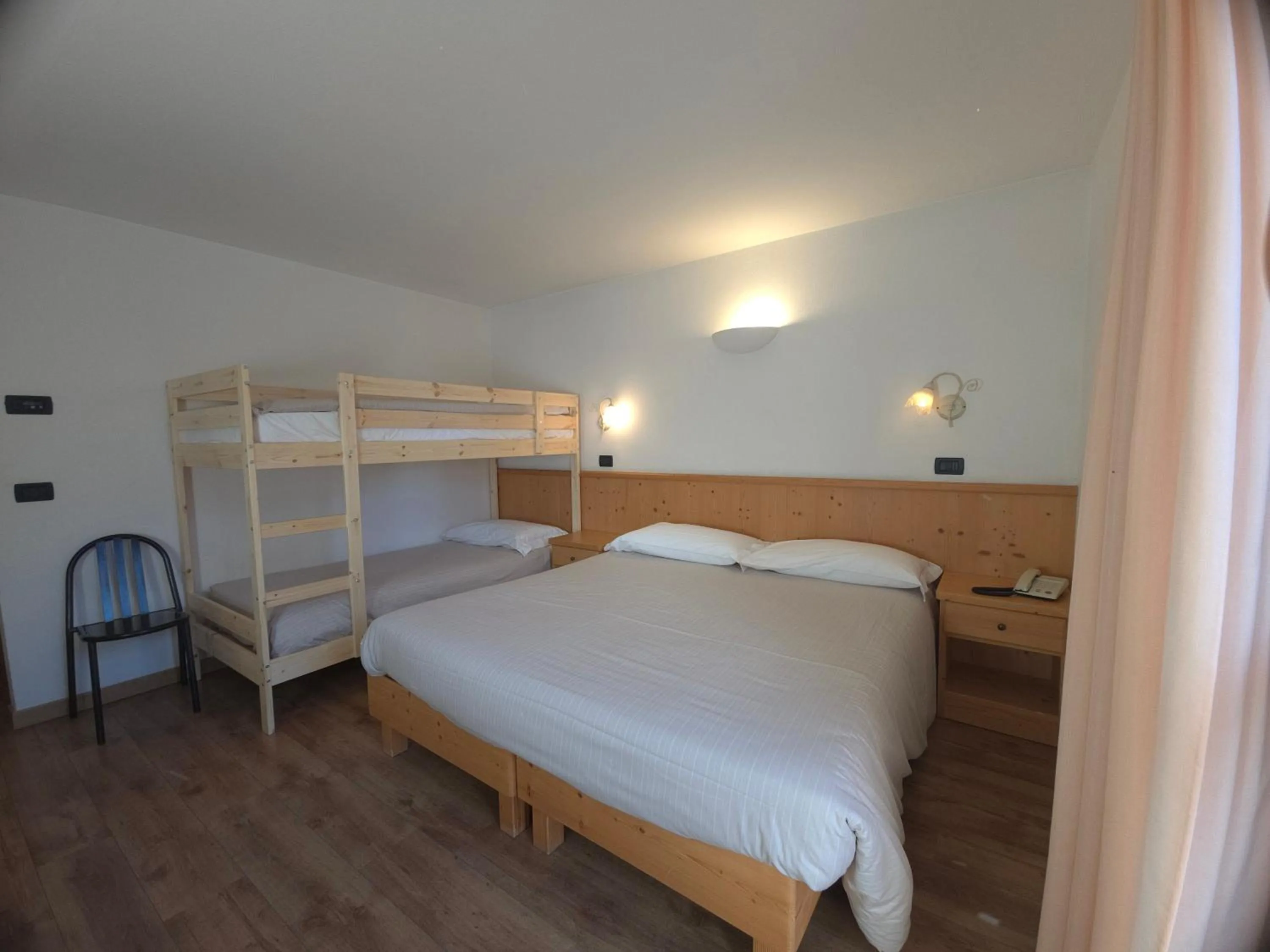Bed in Hotel Bleis