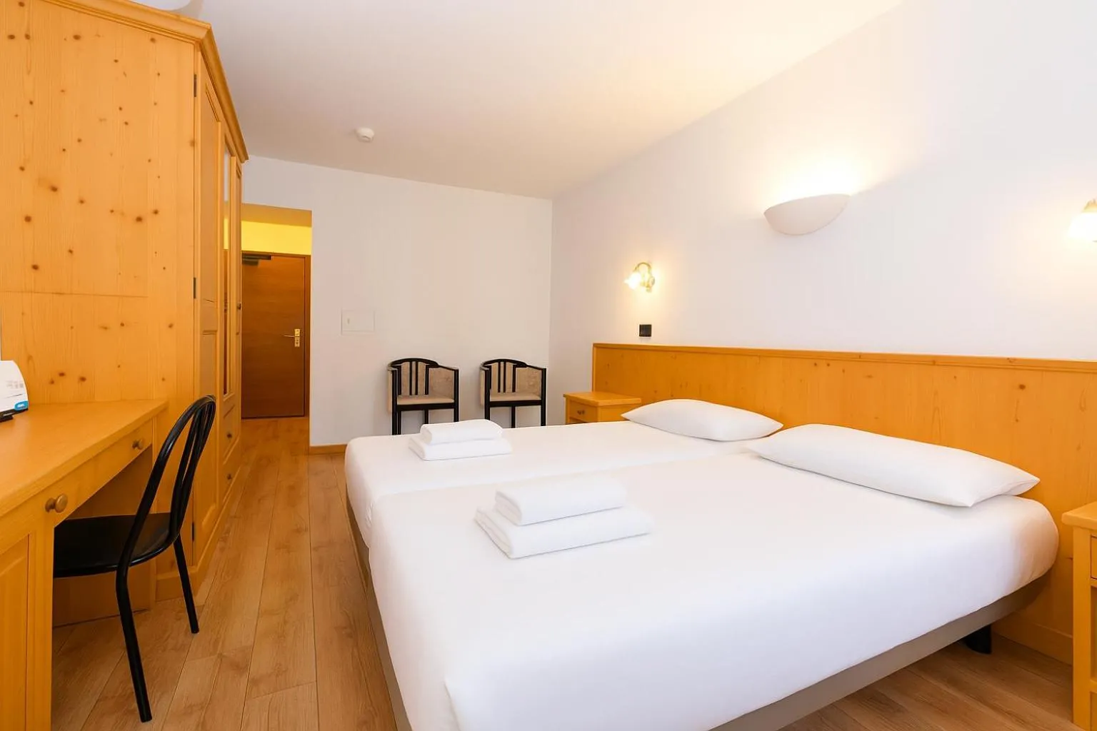 Bed in Hotel Bleis