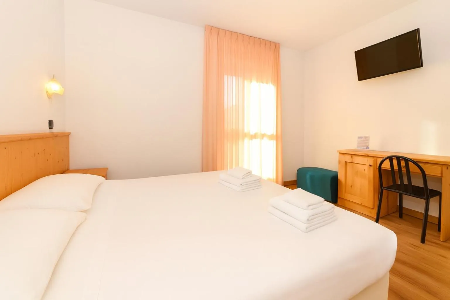 Bed in Hotel Bleis