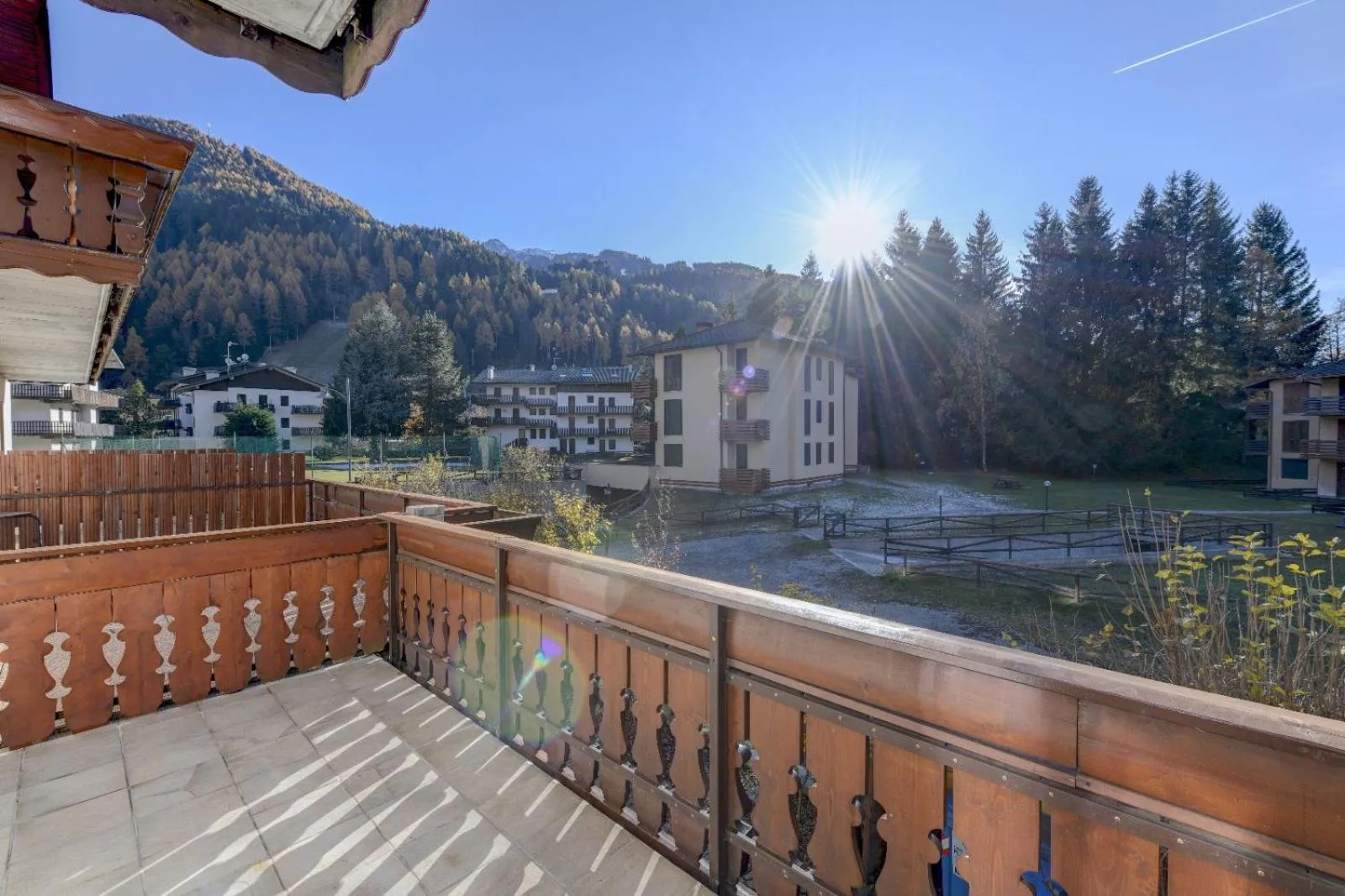 Balcony/Terrace in Hotel Bleis