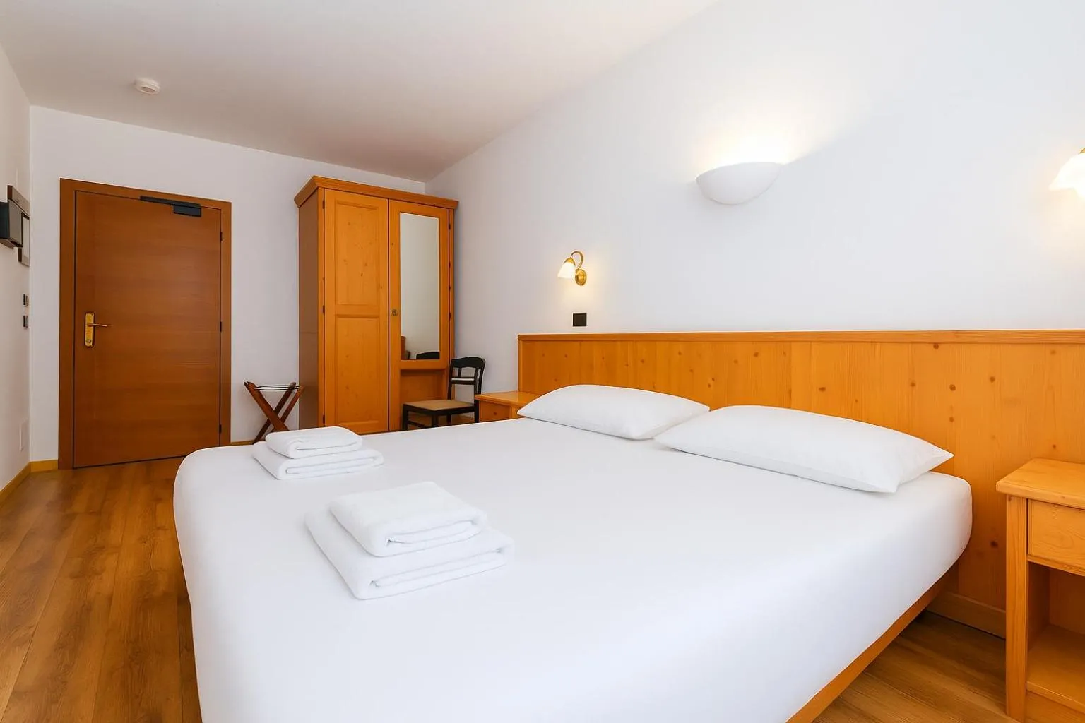 Bed in Hotel Bleis