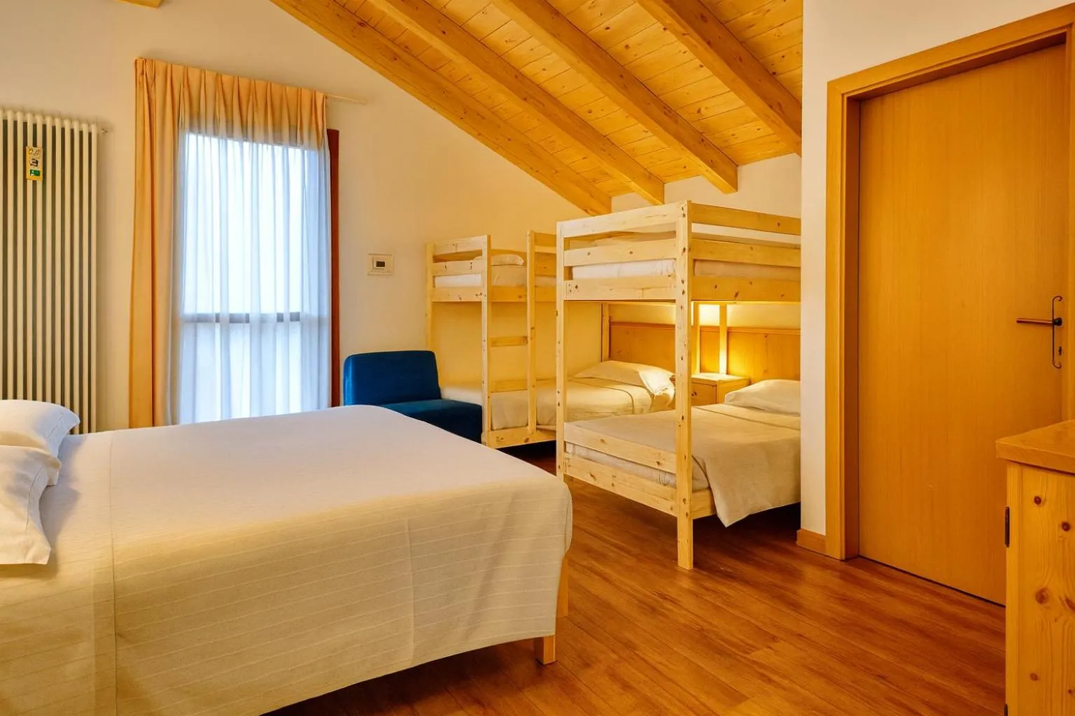 Bed in Hotel Bleis