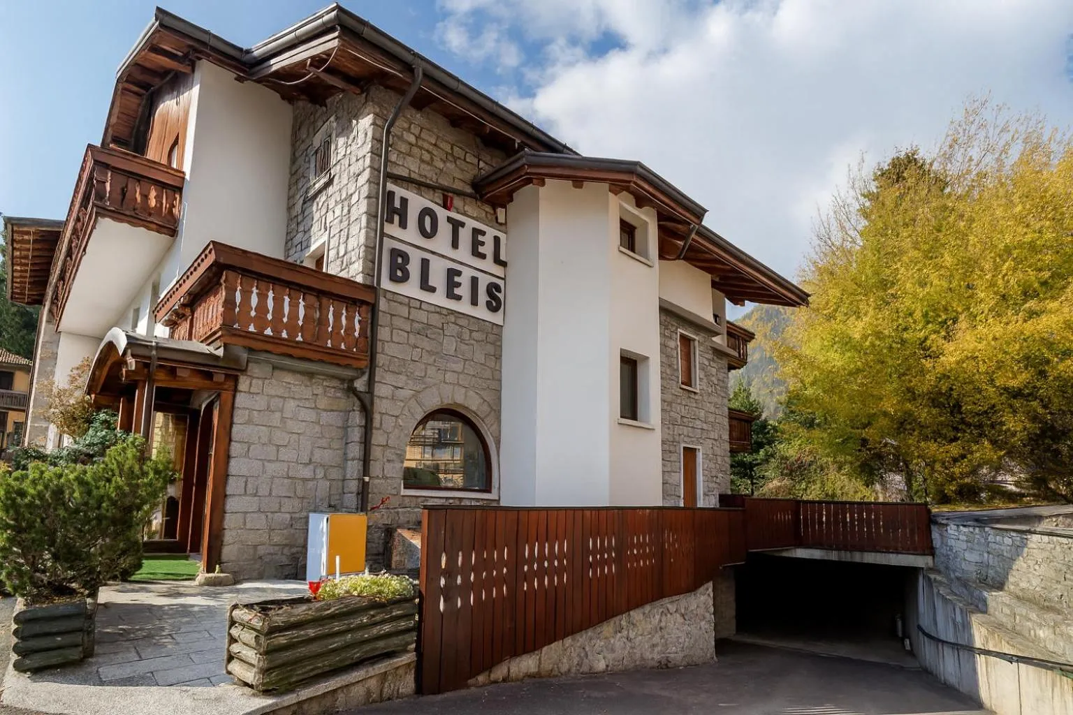 Property building in Hotel Bleis
