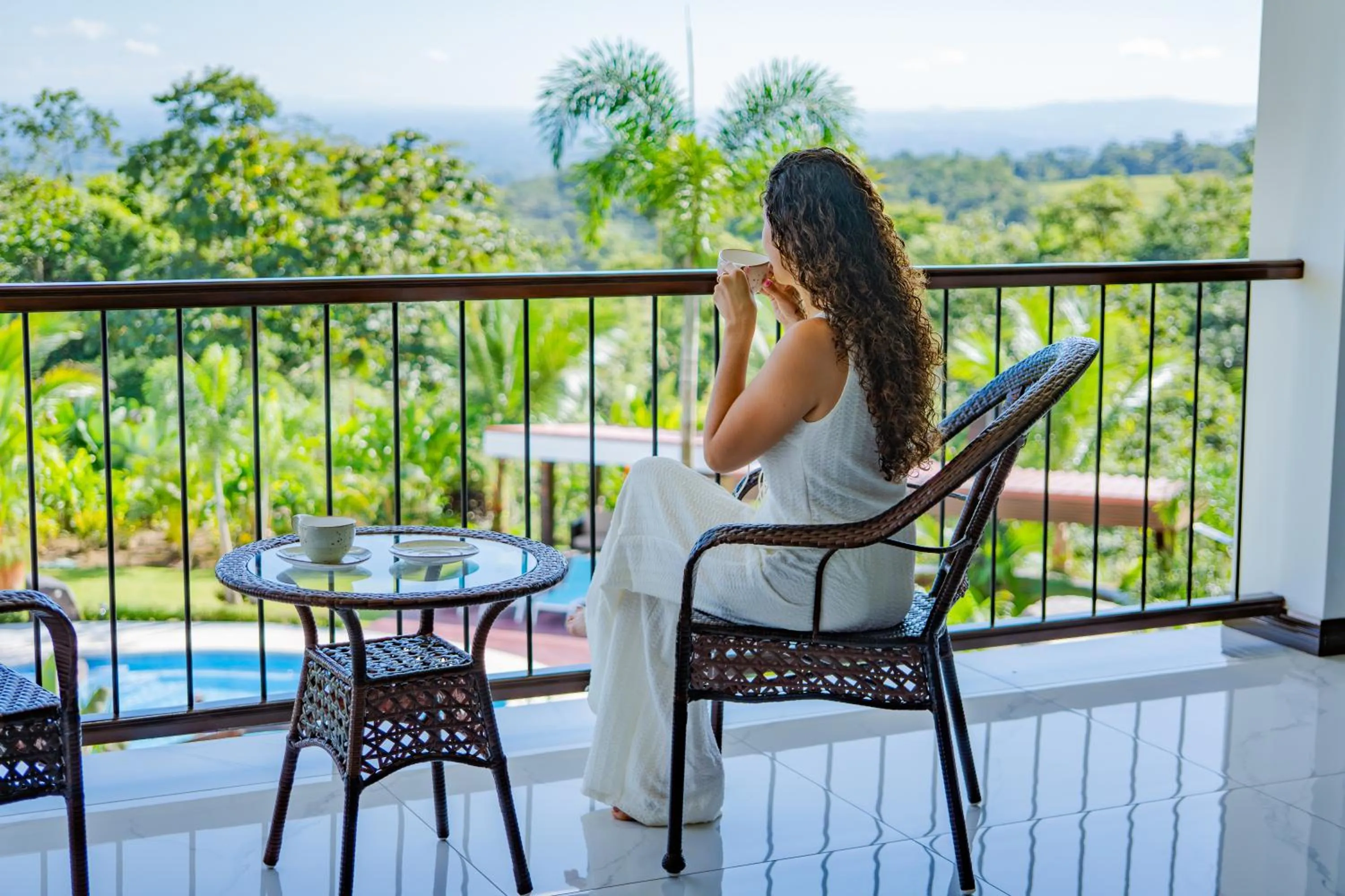 Garden view in Hotel Sanctuarium Adults Only