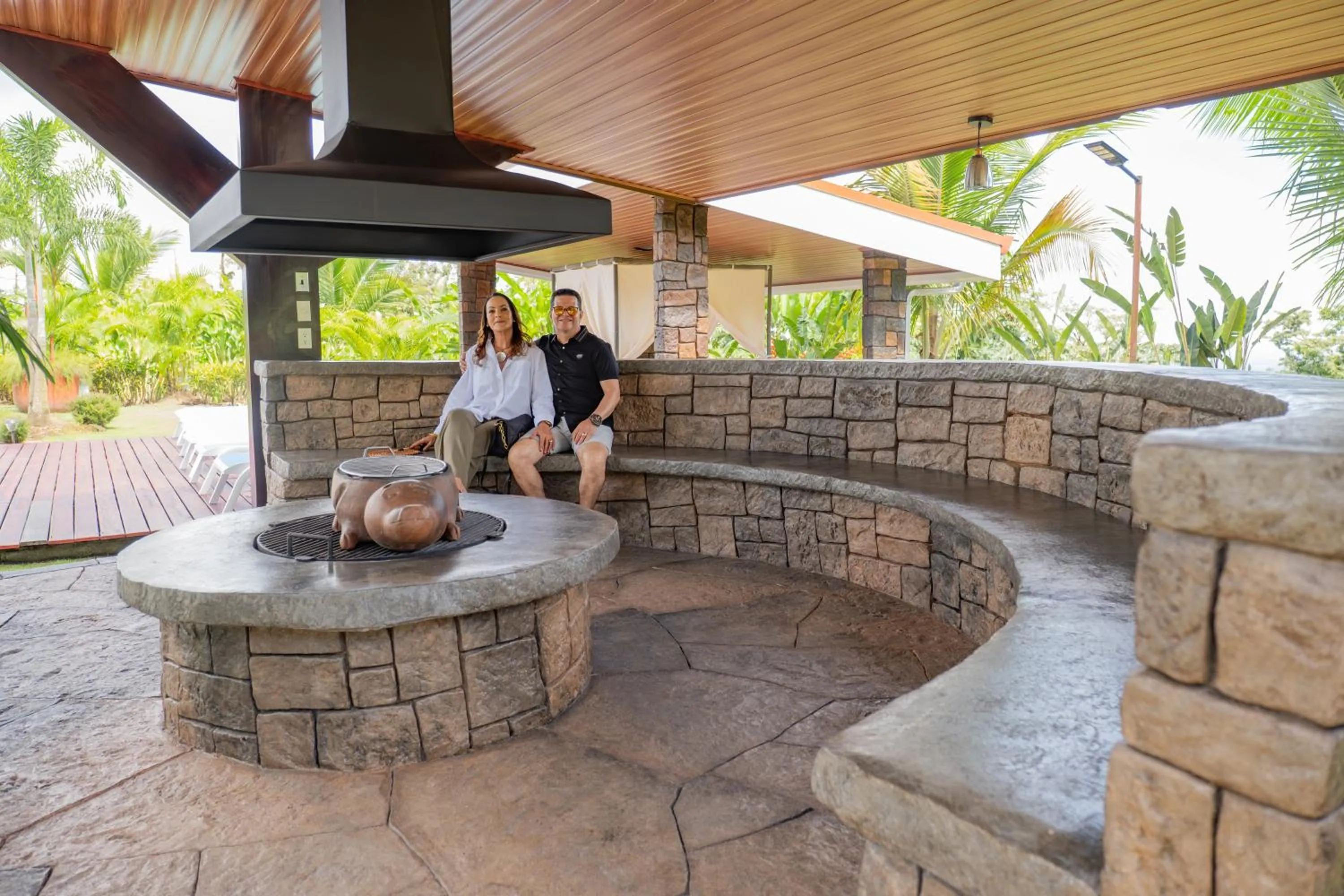 Patio in Hotel Sanctuarium Adults Only