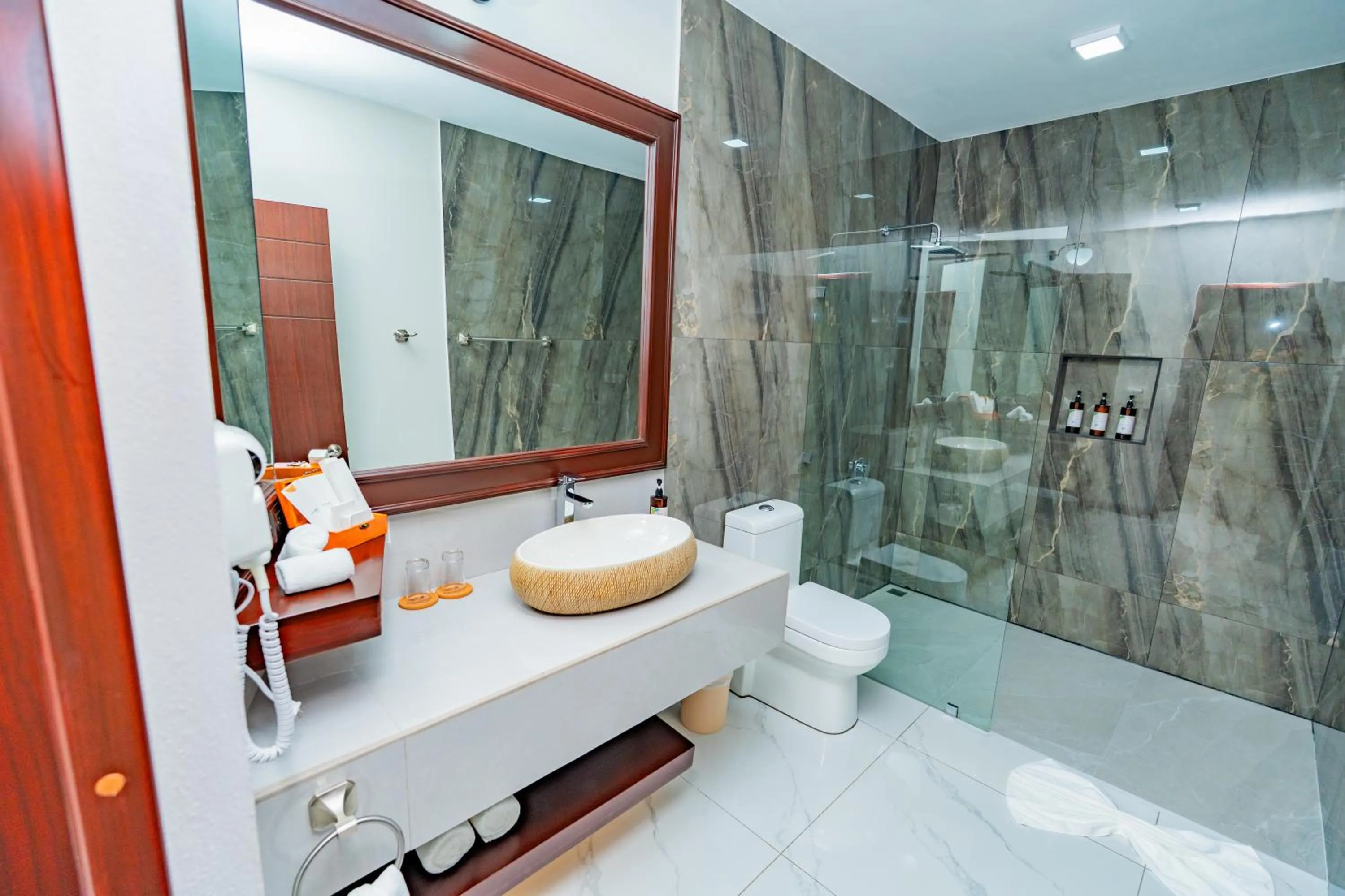 Shower in Hotel Sanctuarium Adults Only