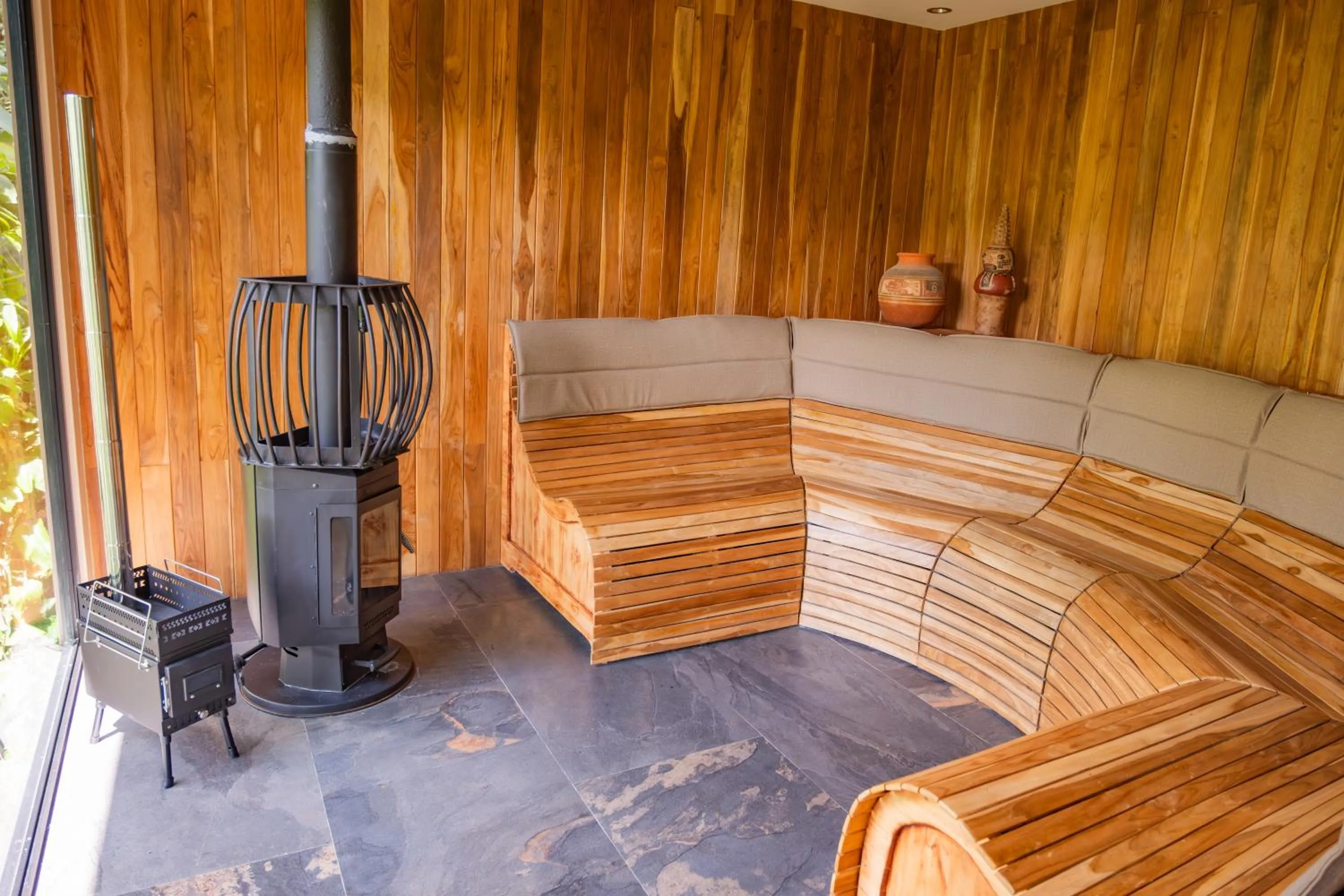Sauna in Hotel Sanctuarium Adults Only