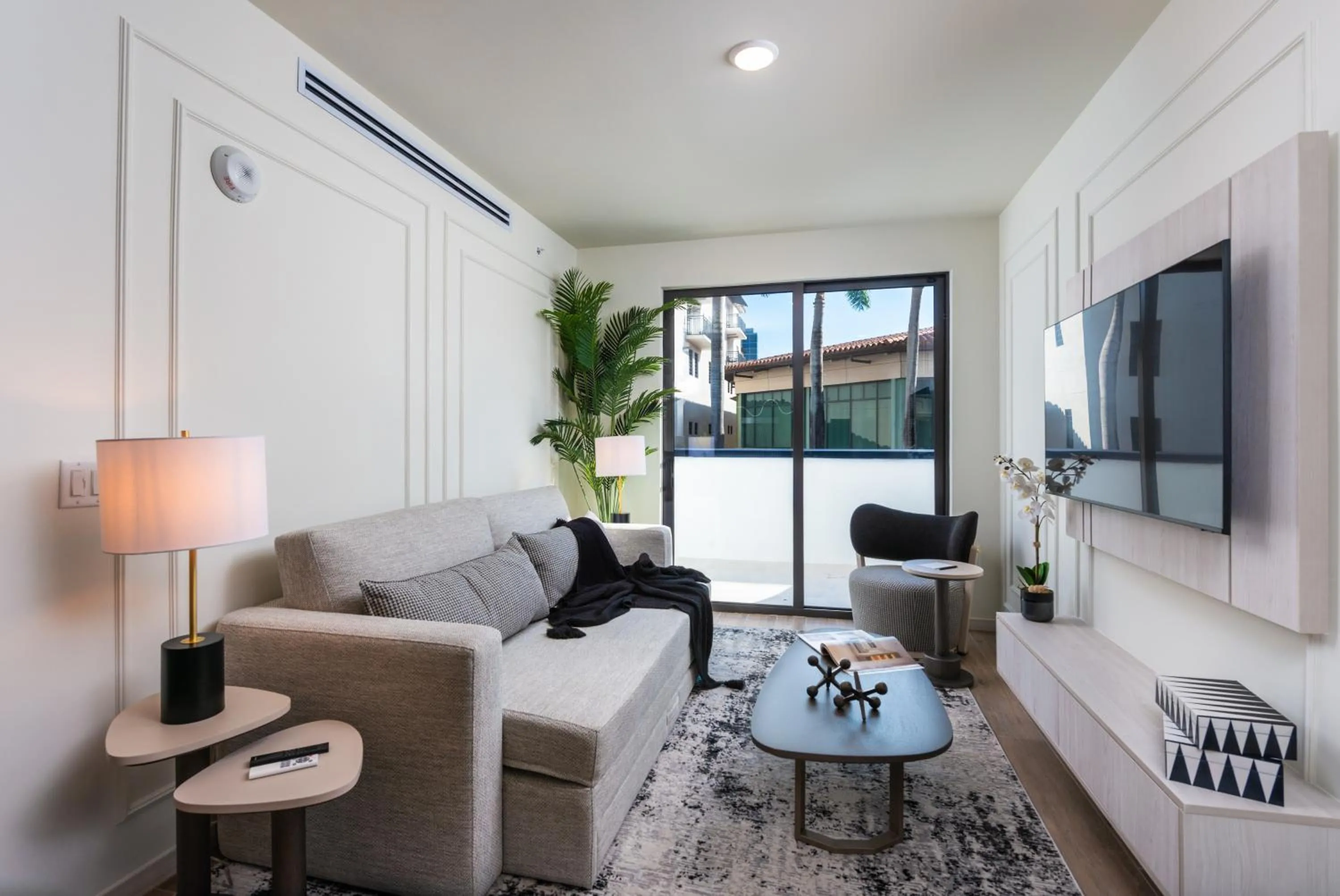 Living room in The Avenue Hotel Coral Gables