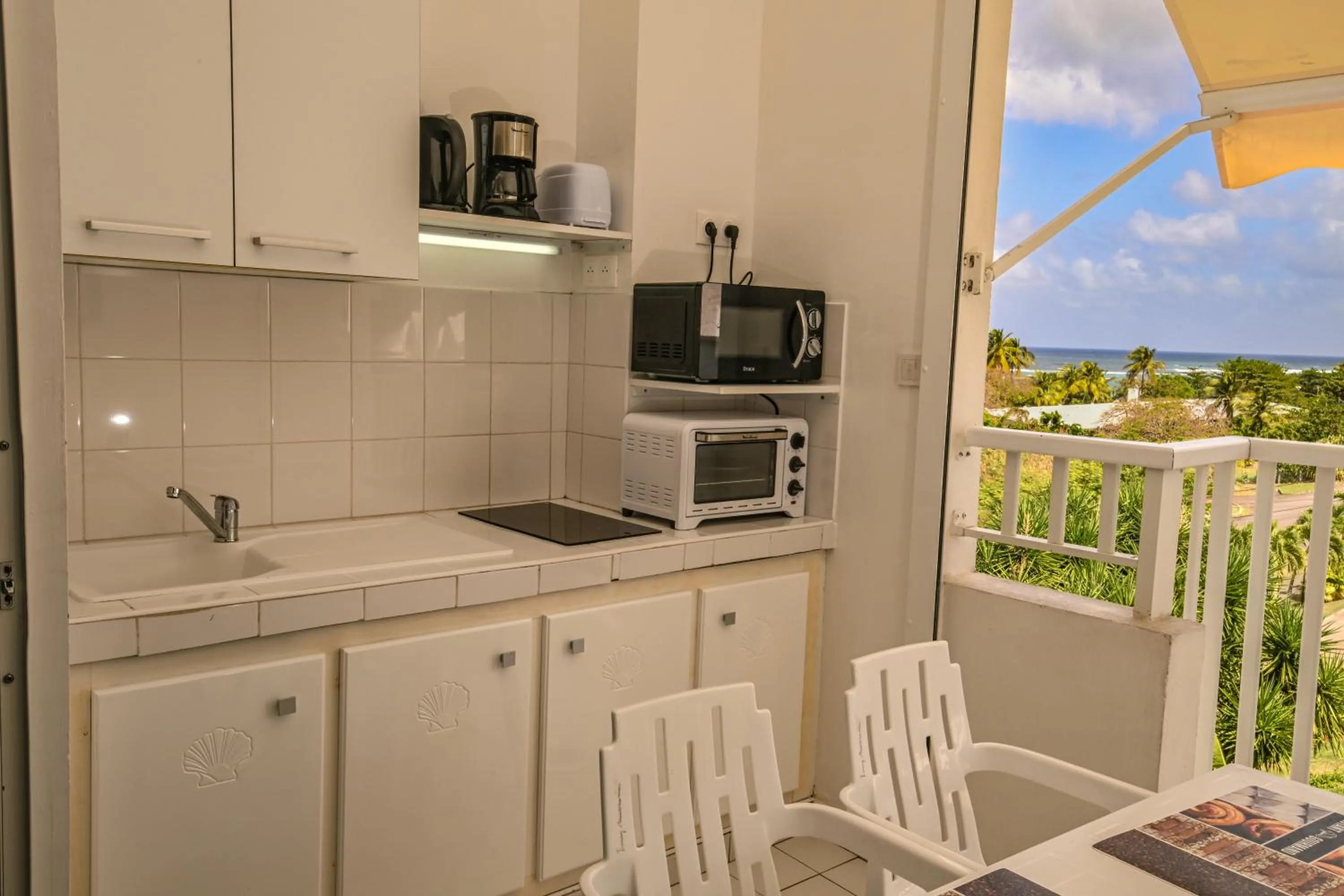 Balcony/Terrace in Résidence Tropicale