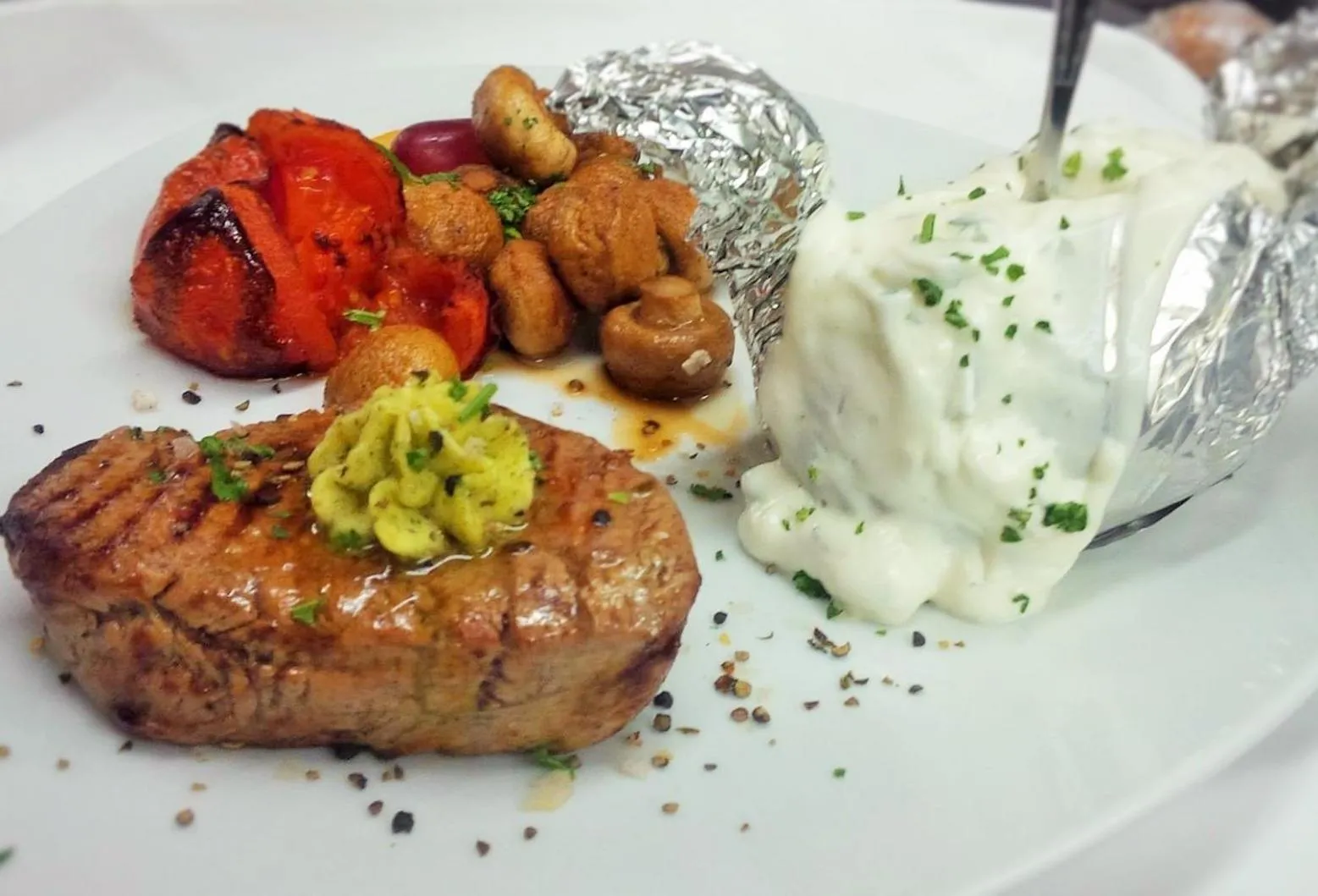 Food close-up in Hotel Meyerhoff