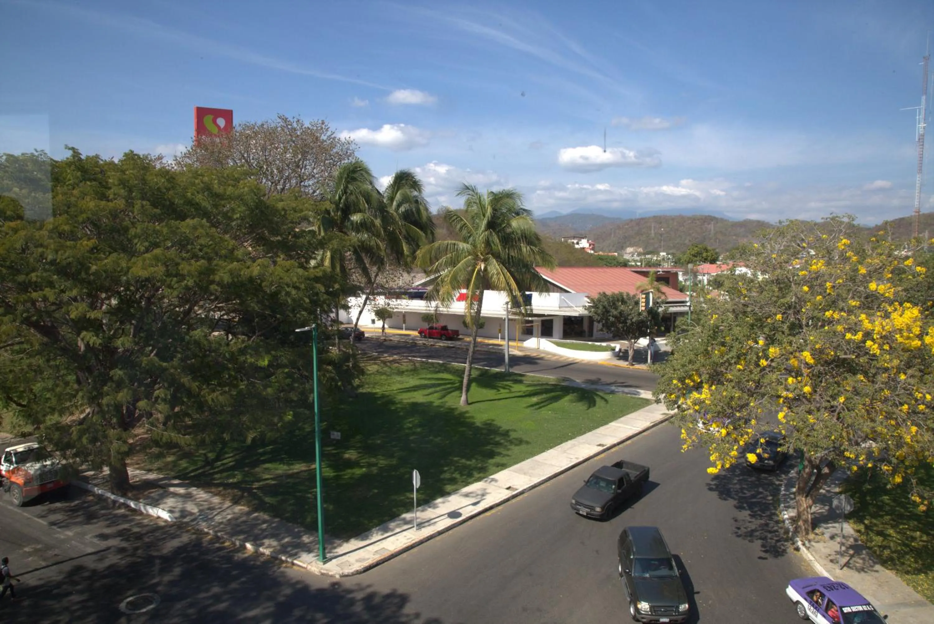 Bird's eye view in AM Hotel y Plaza