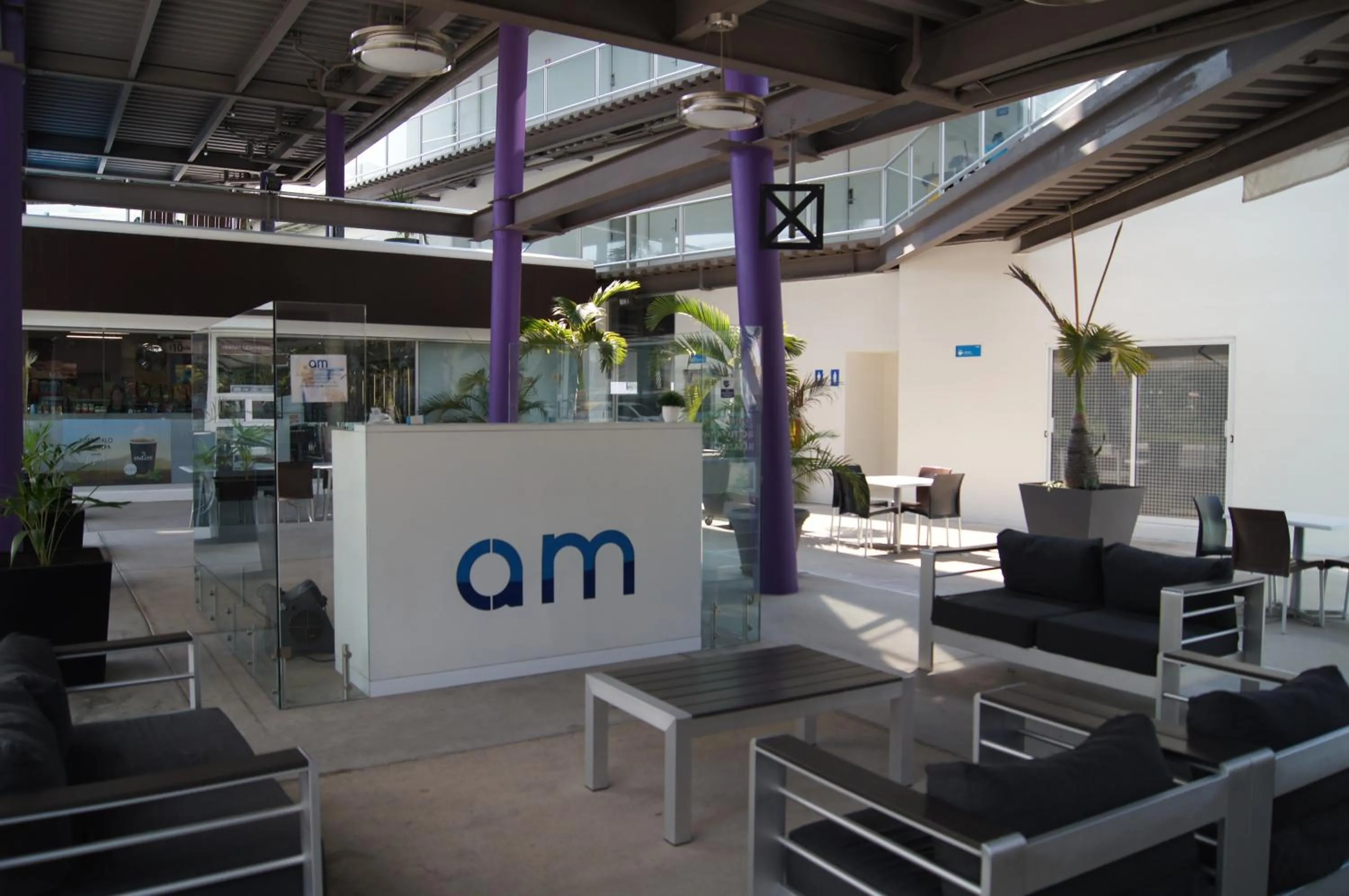Lobby or reception in AM Hotel y Plaza