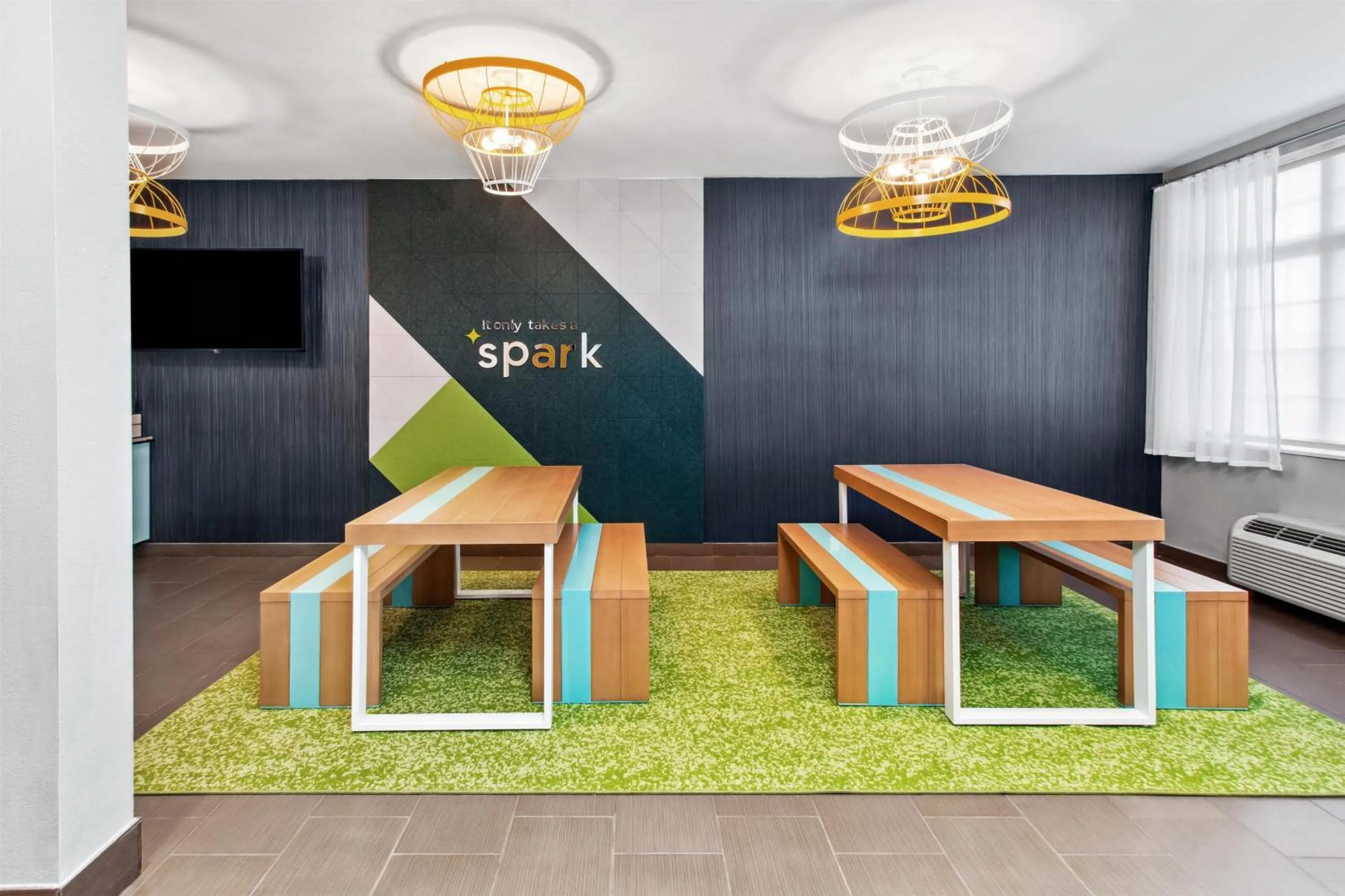 Lobby or reception in Spark by Hilton Rochester South