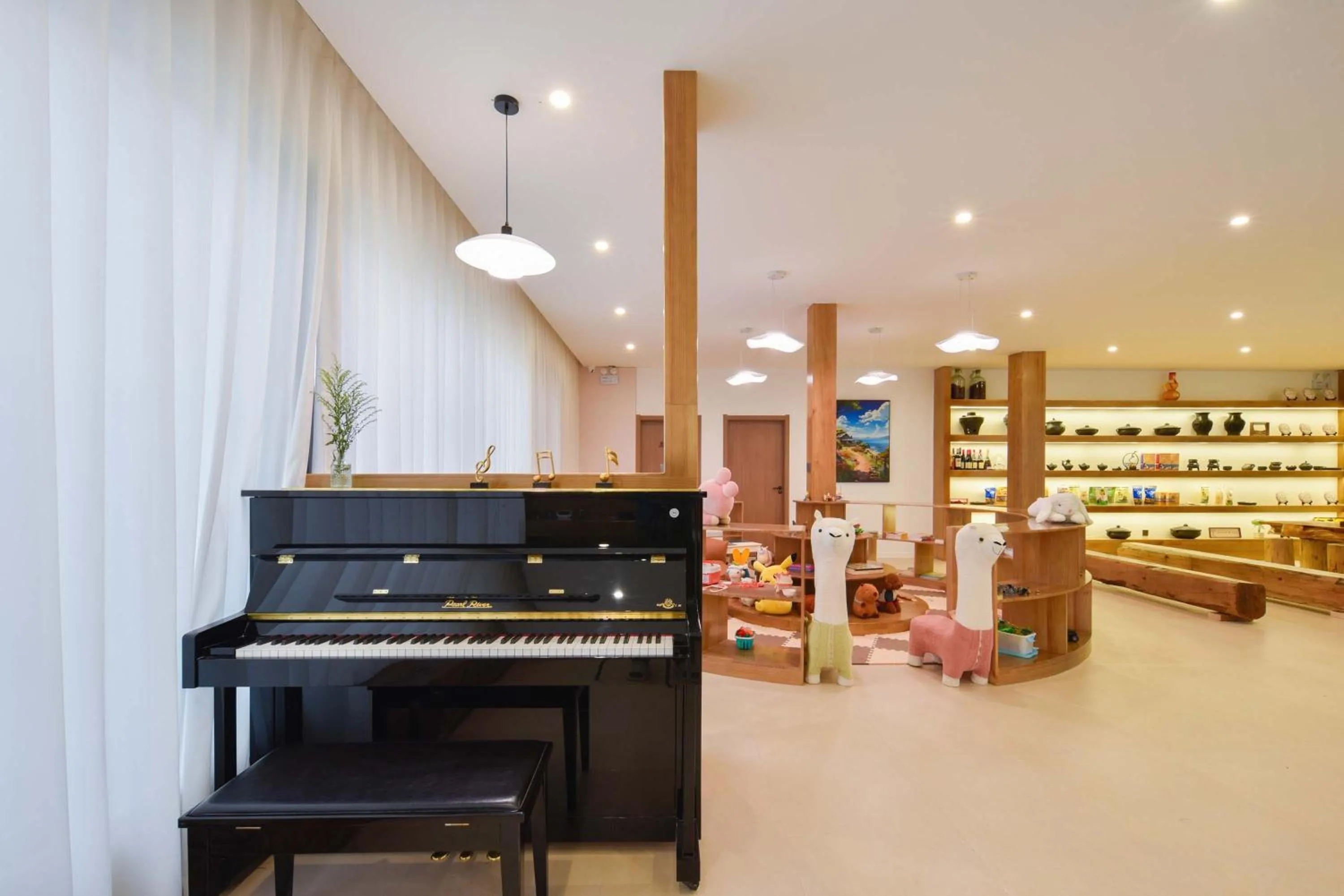 Library in Da Le Zhi Ye Homestay