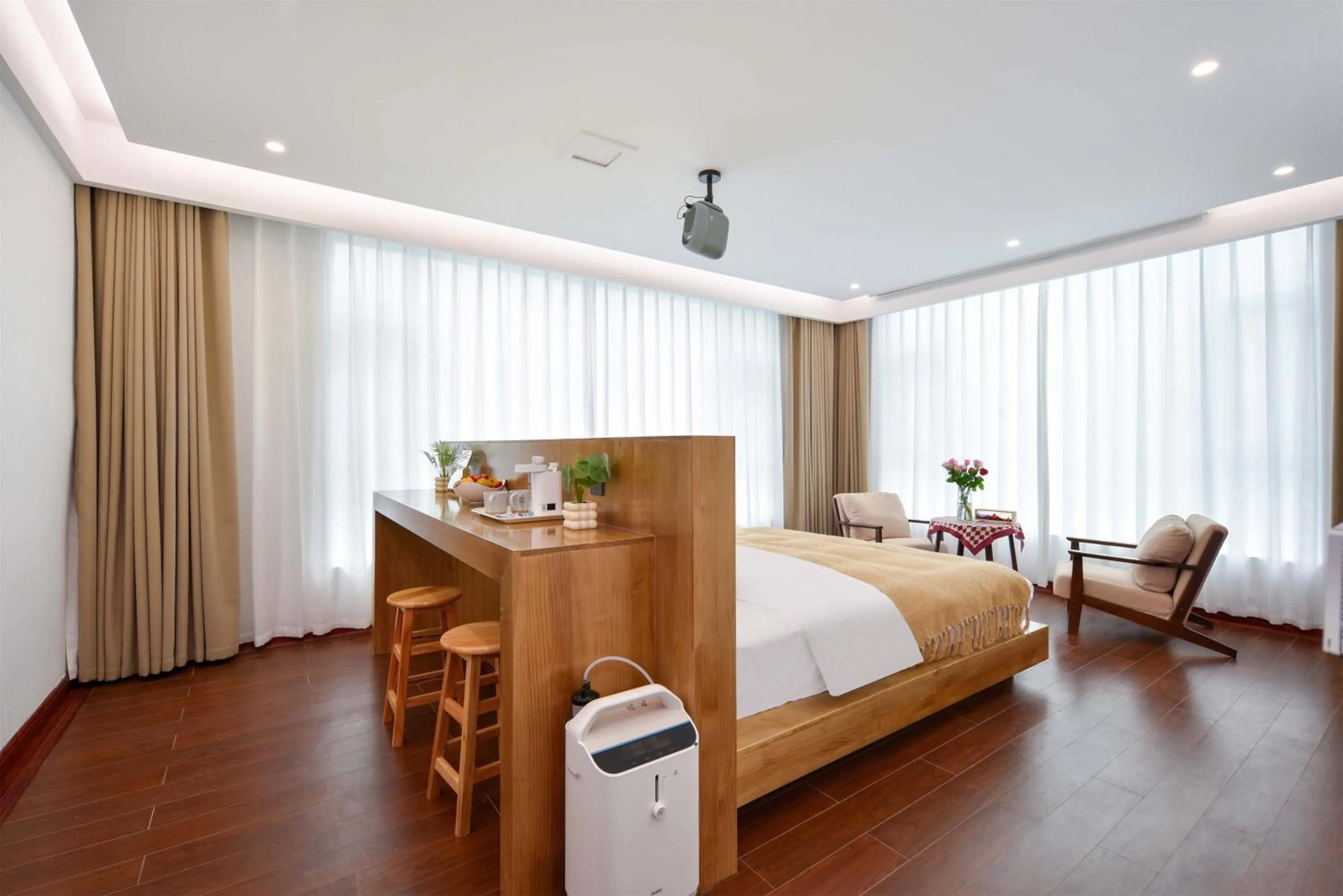 Bed in Da Le Zhi Ye Homestay