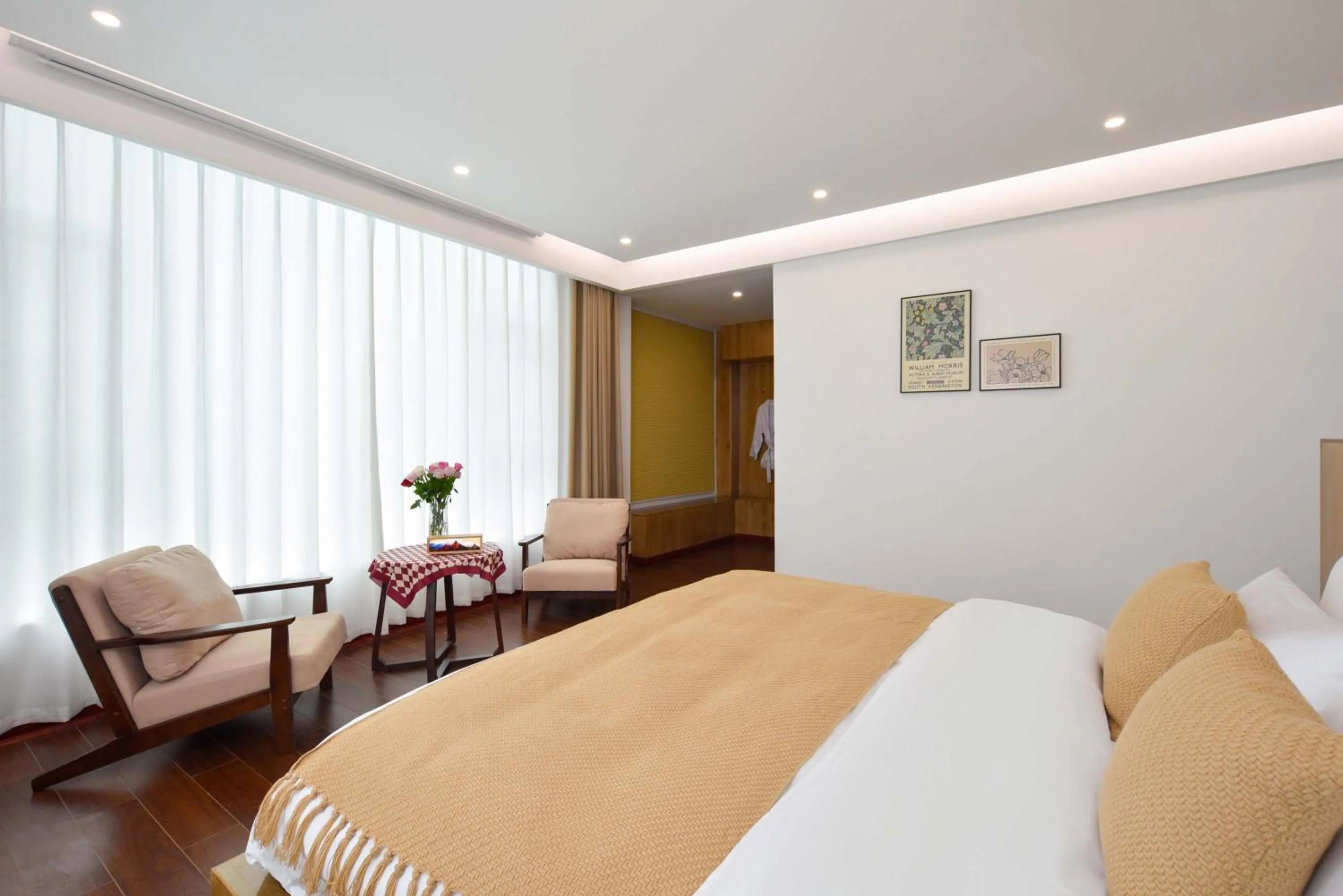 Bed in Da Le Zhi Ye Homestay