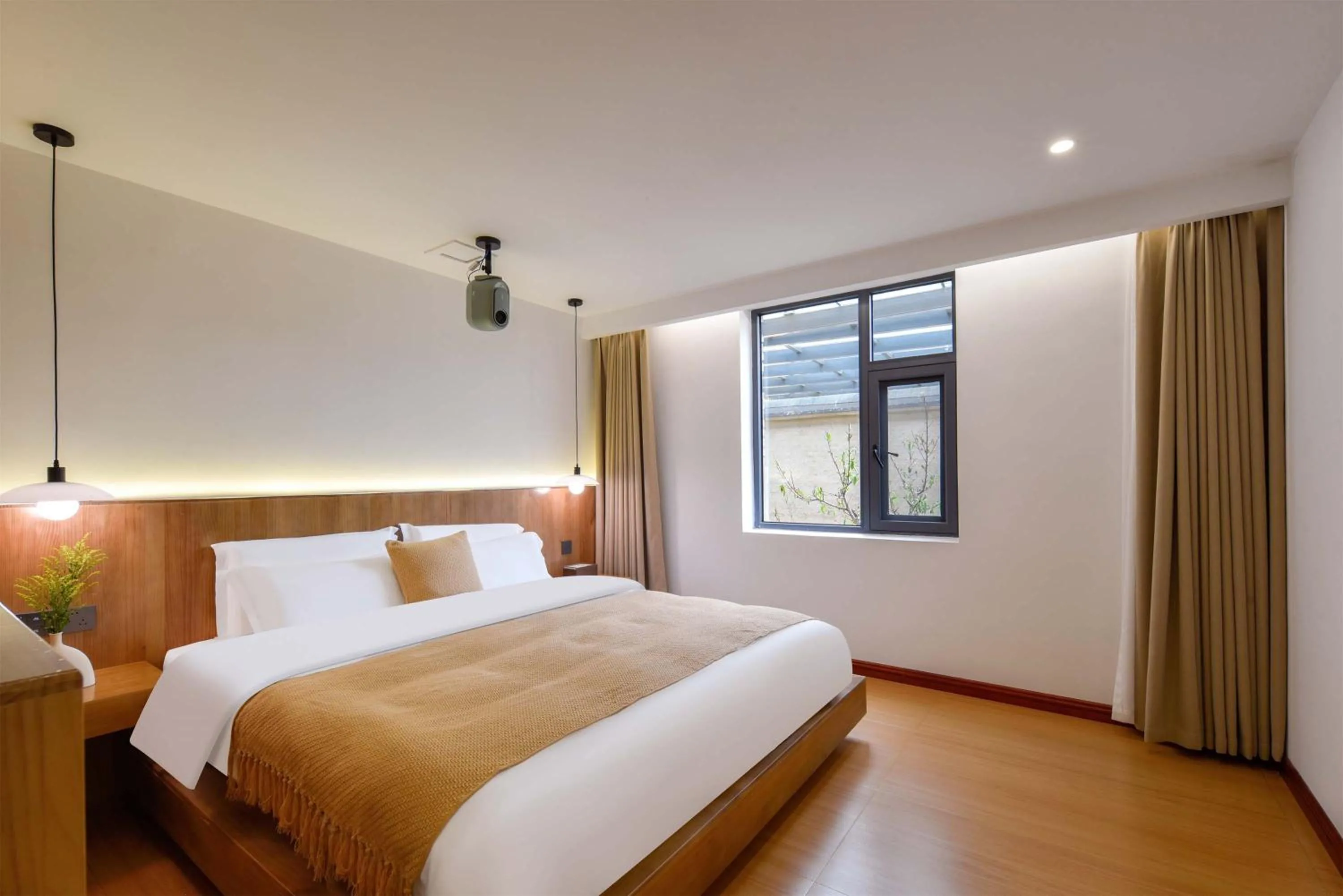 Bed in Da Le Zhi Ye Homestay