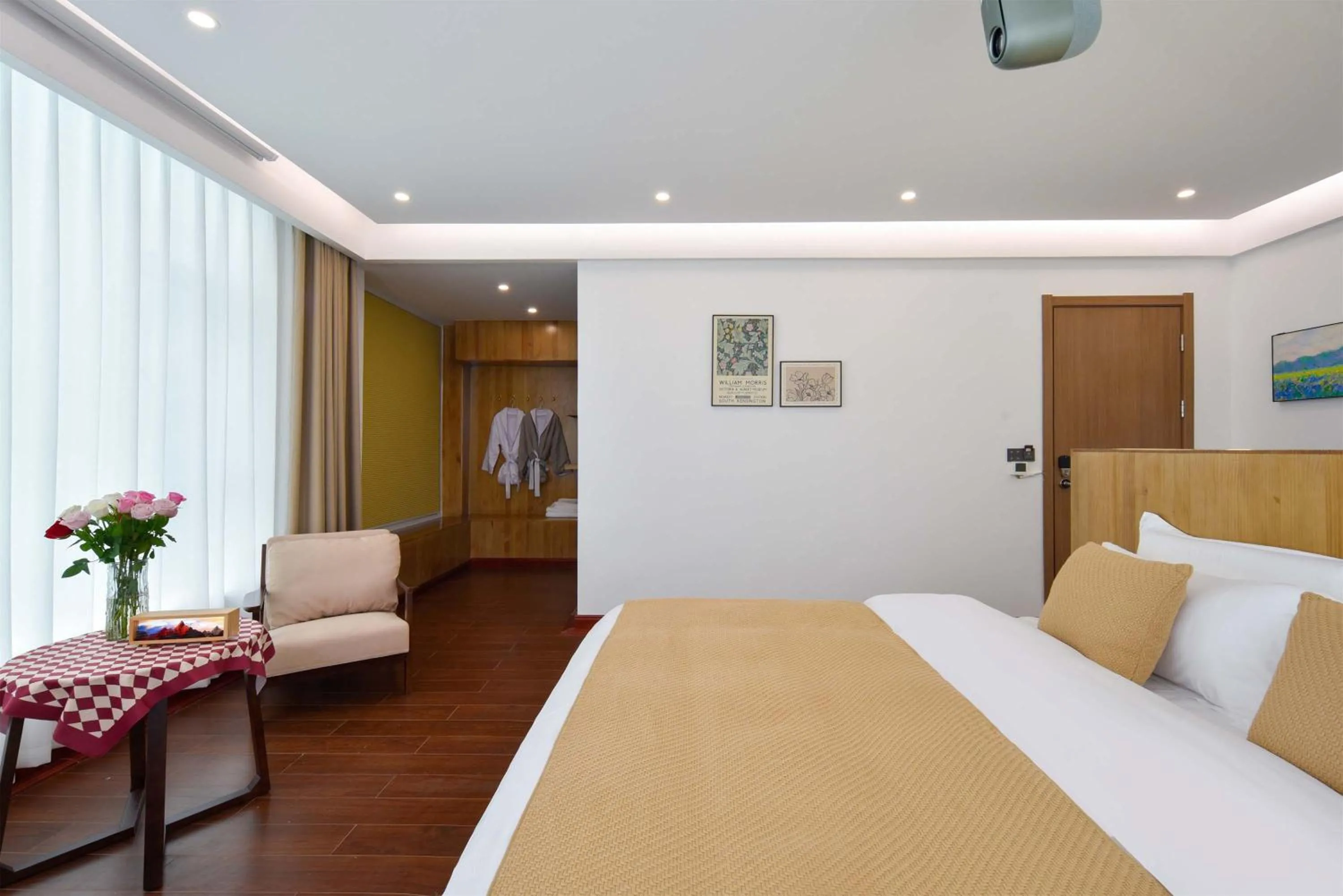 Bed in Da Le Zhi Ye Homestay