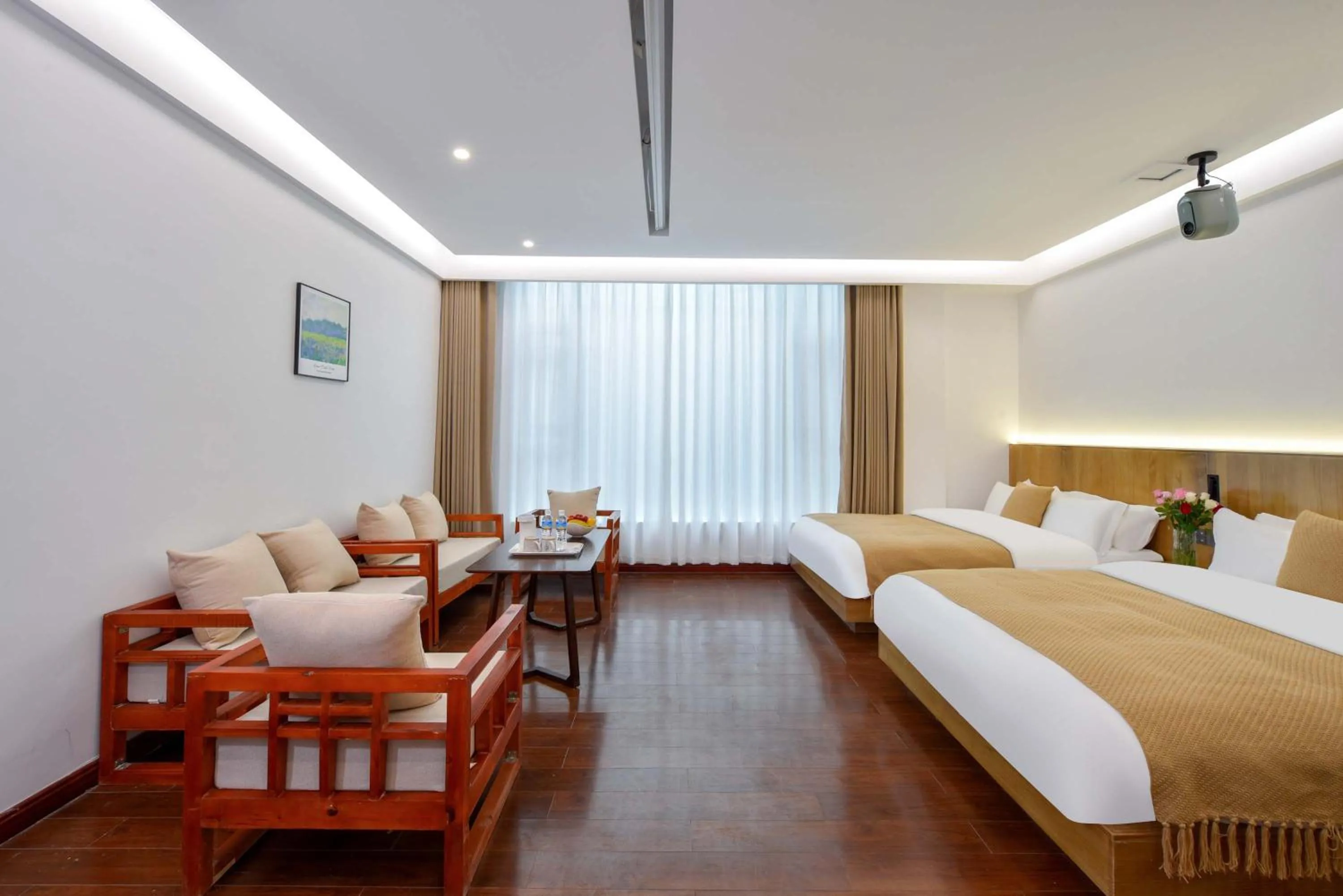 Seating area, Bed in Da Le Zhi Ye Homestay