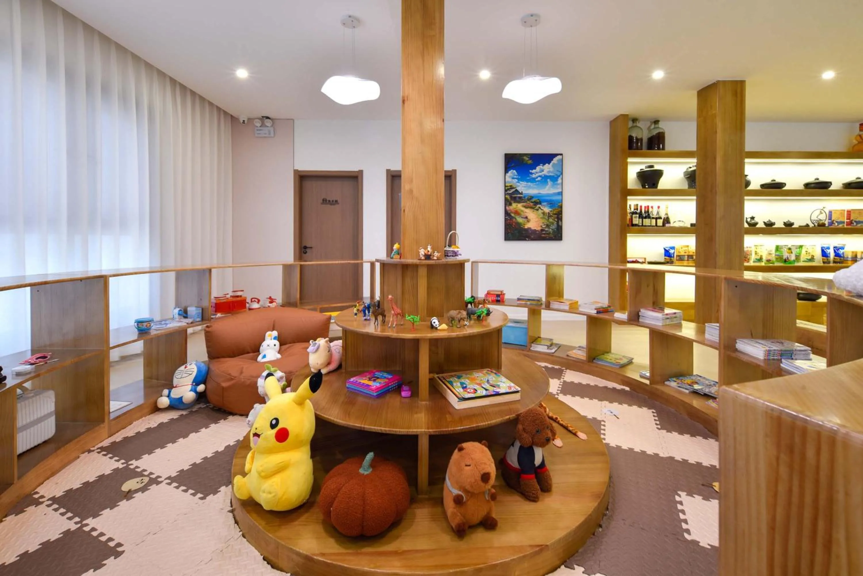 Library in Da Le Zhi Ye Homestay