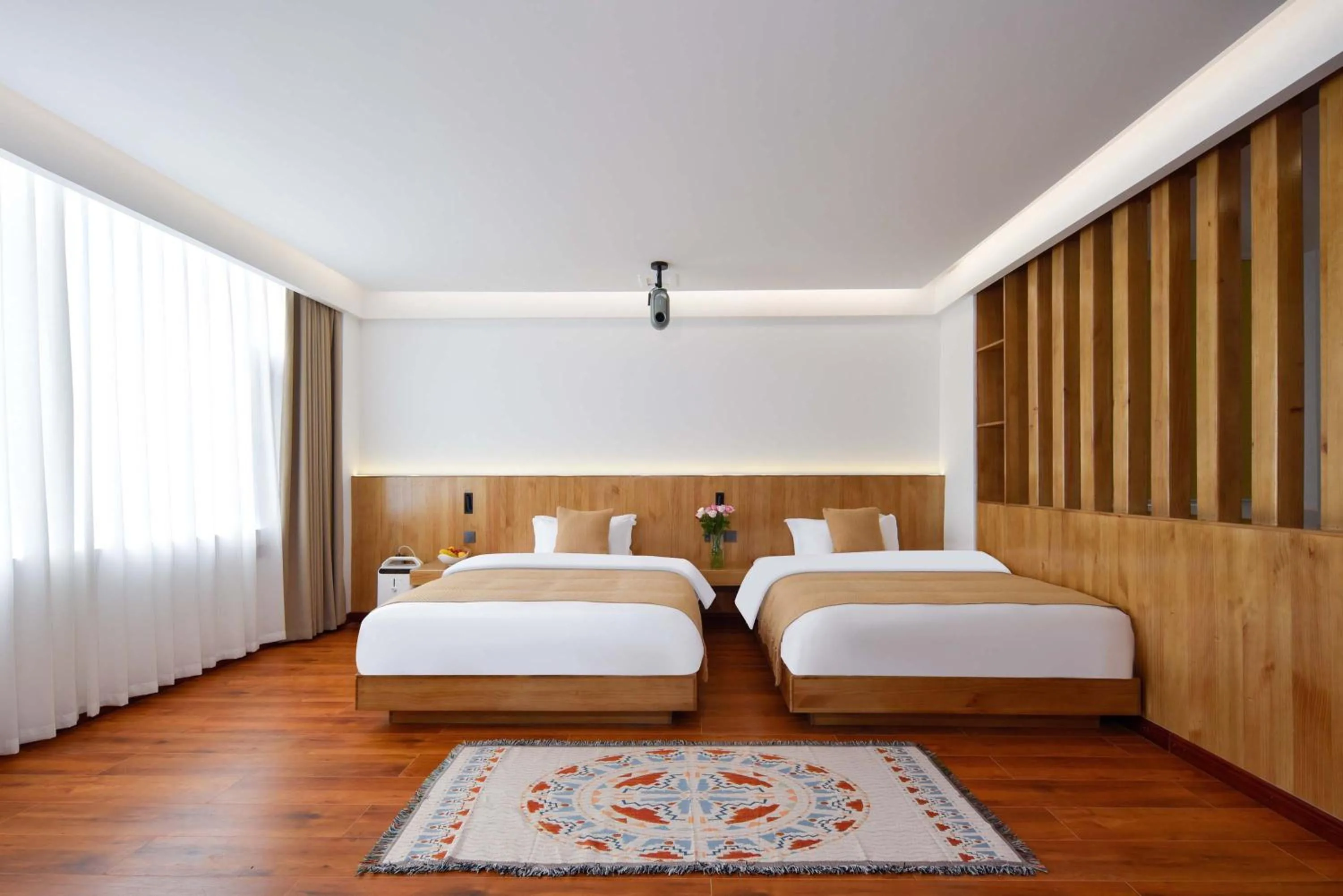 Photo of the whole room, Bed in Da Le Zhi Ye Homestay