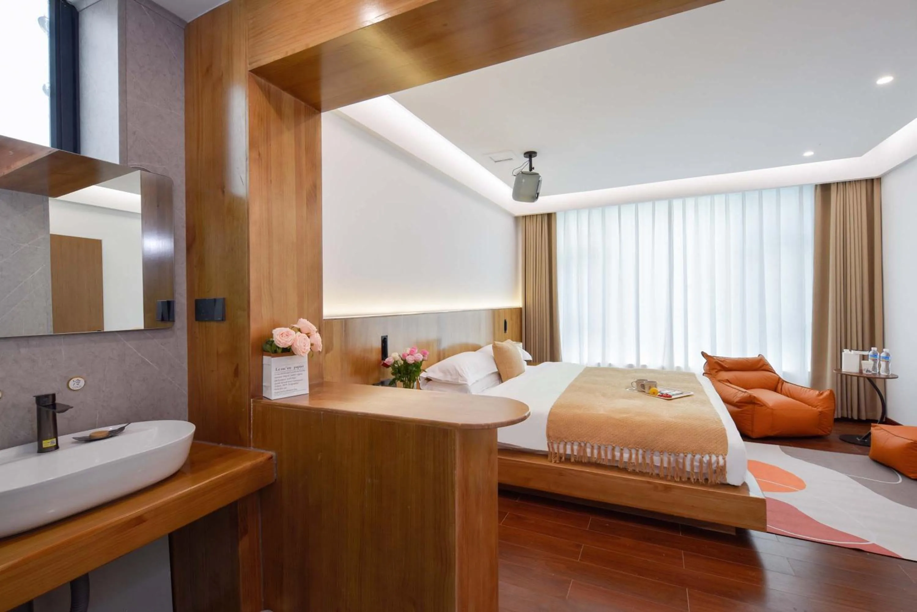 Bed in Da Le Zhi Ye Homestay