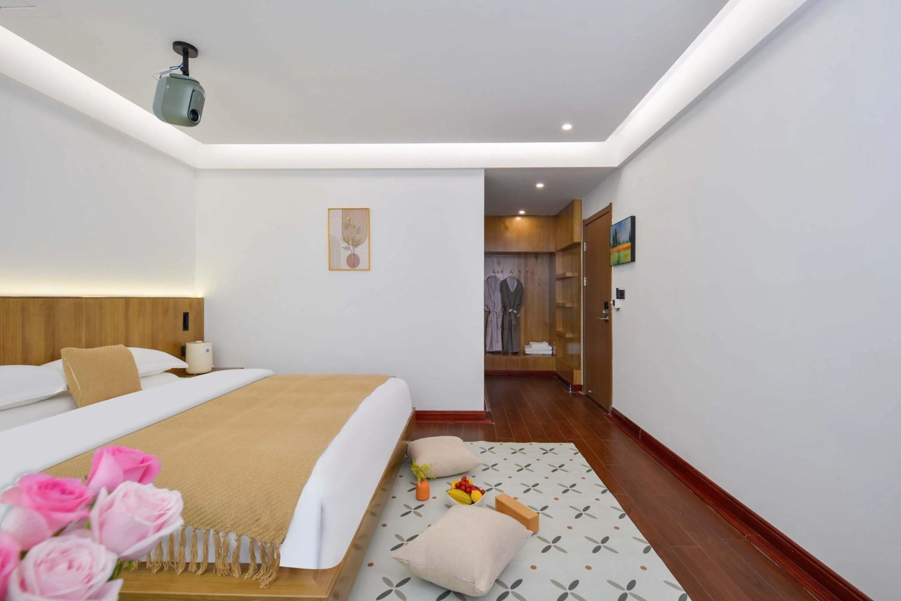 Bed in Da Le Zhi Ye Homestay