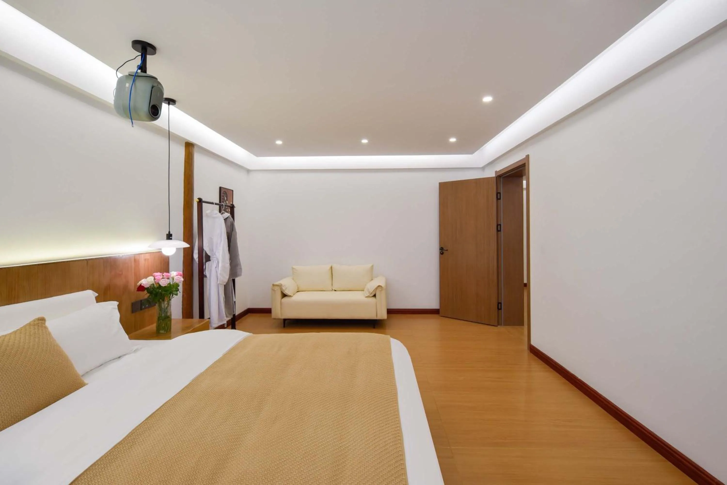 Seating area, Bed in Da Le Zhi Ye Homestay