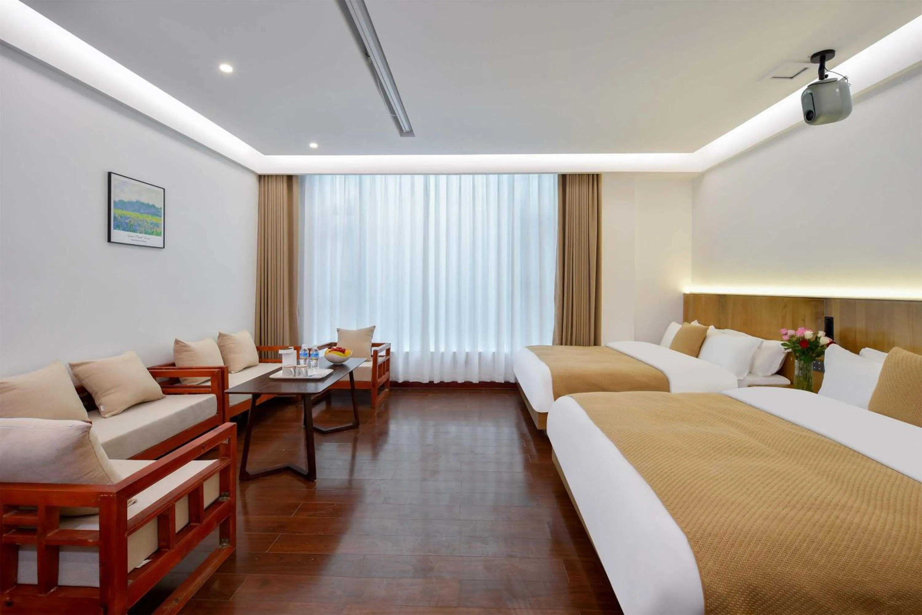 Bed in Da Le Zhi Ye Homestay