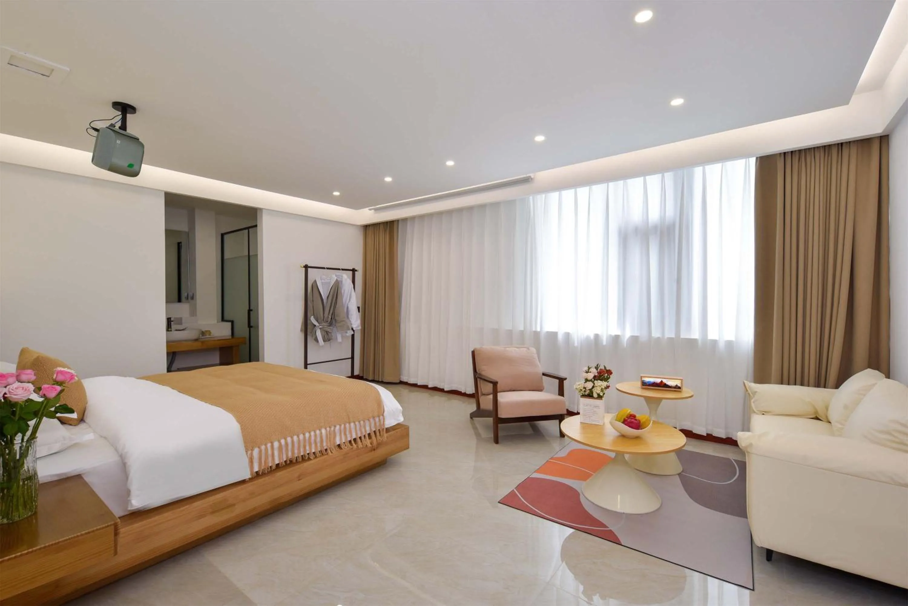 Bed in Da Le Zhi Ye Homestay