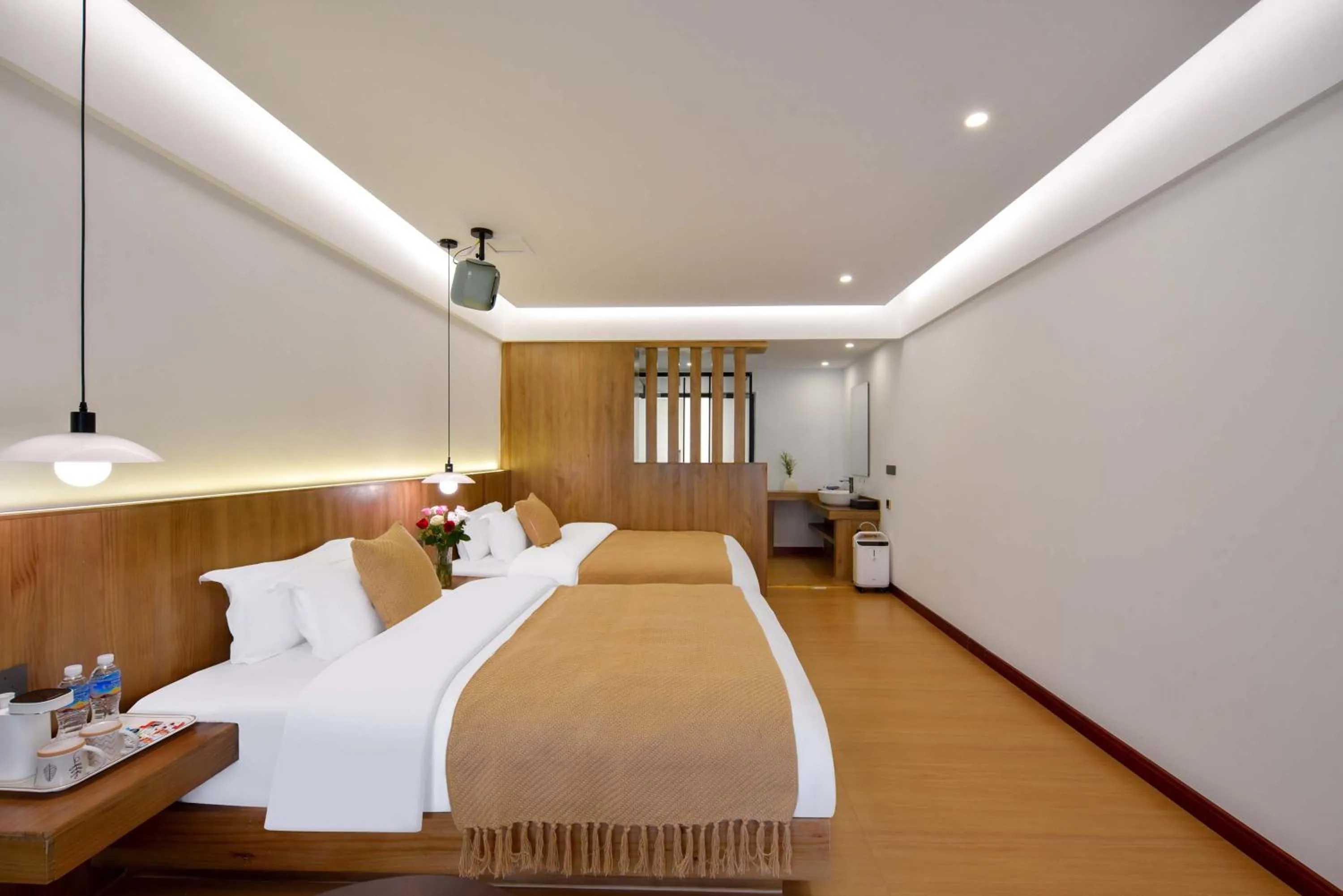 Photo of the whole room, Bed in Da Le Zhi Ye Homestay