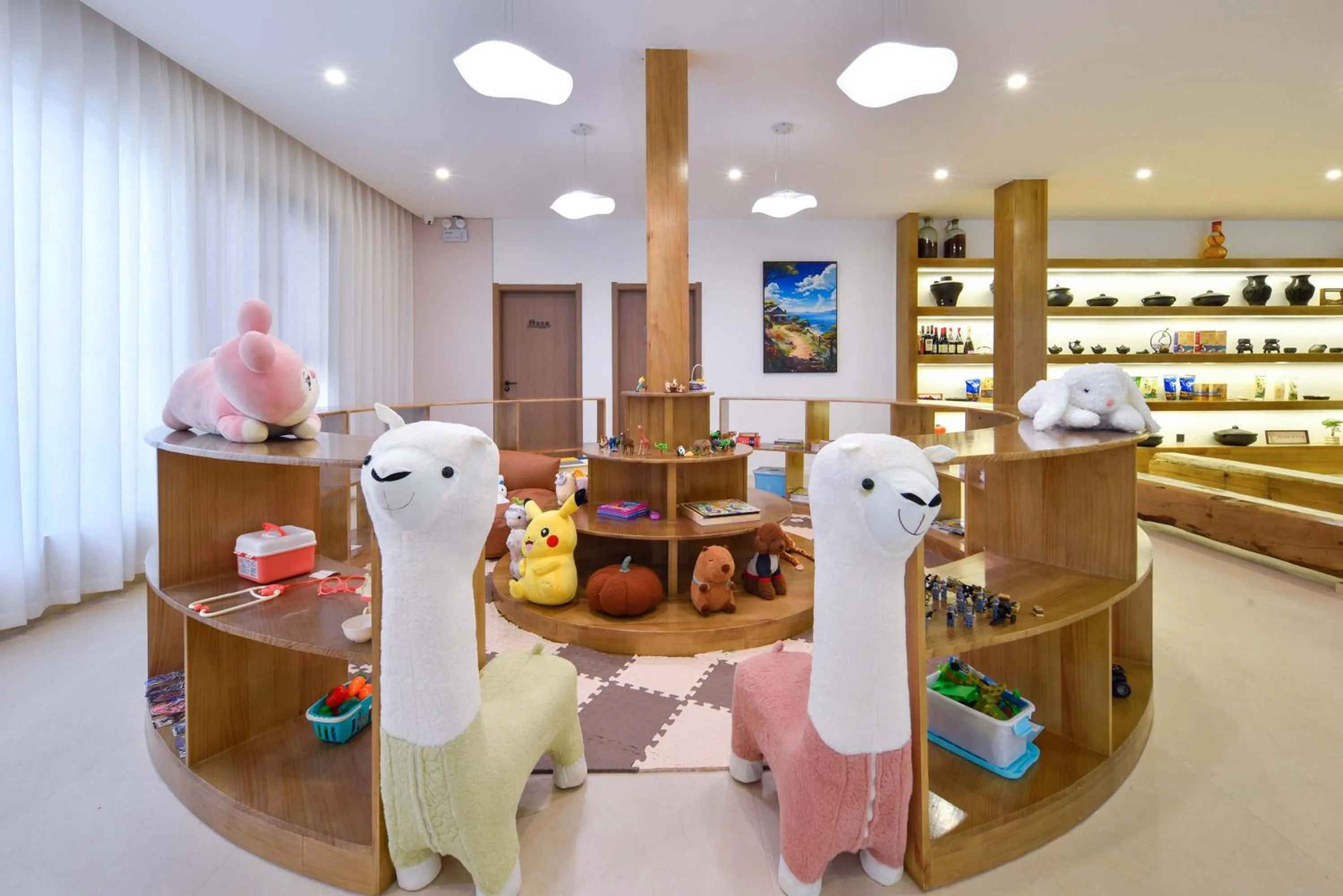 Library in Da Le Zhi Ye Homestay